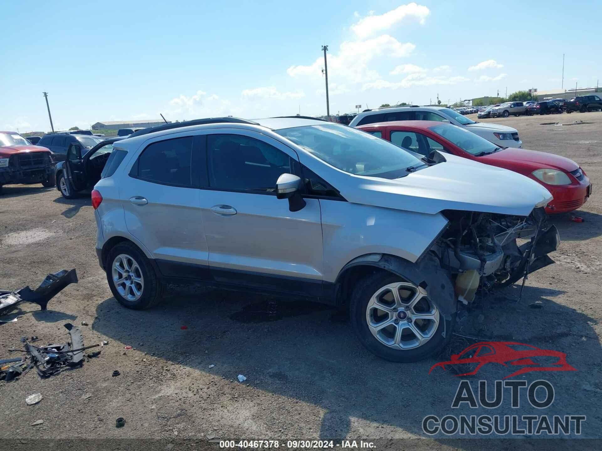 FORD ECOSPORT 2018 - MAJ3P1TE1JC175949