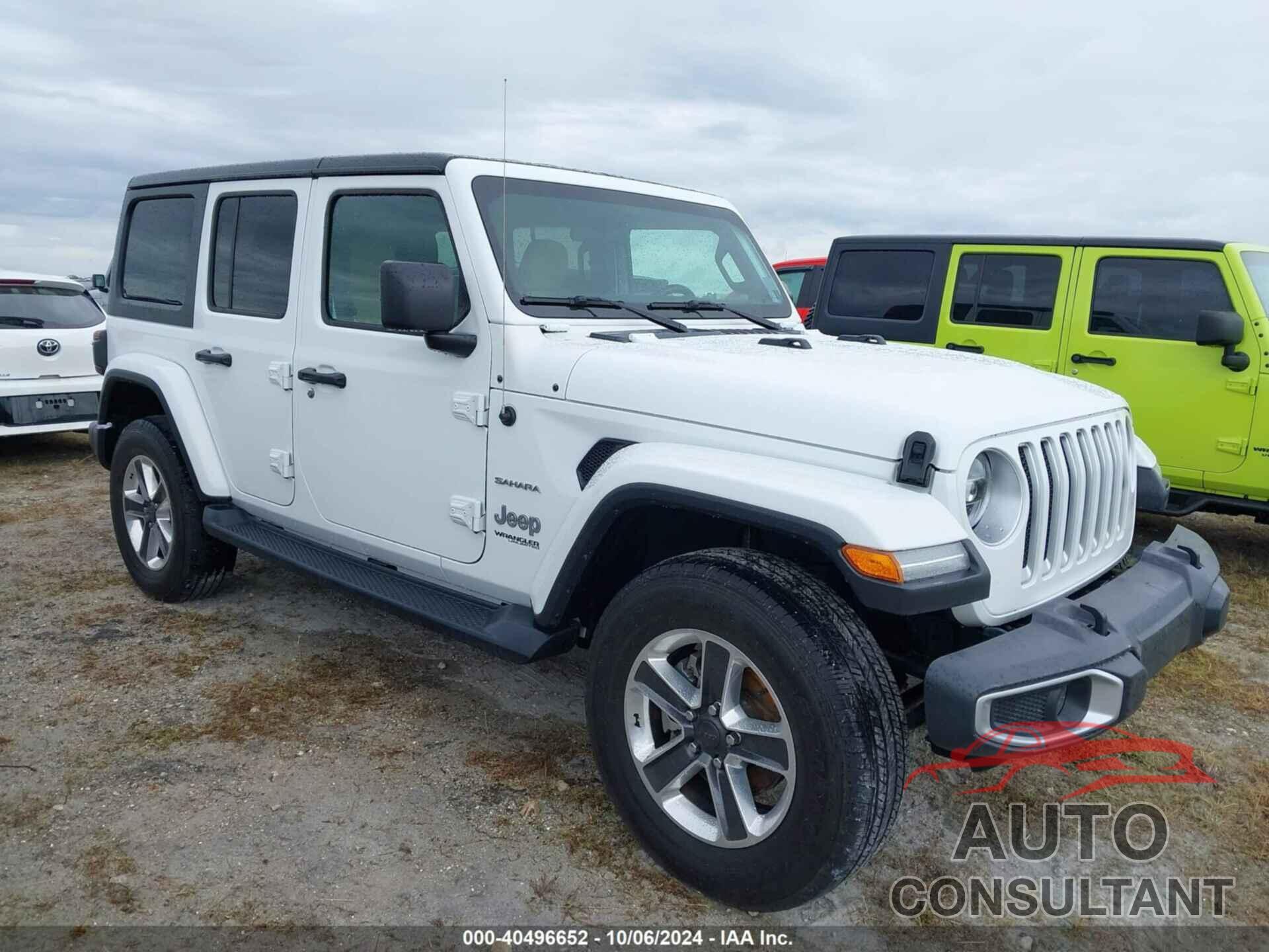 JEEP WRANGLER UNLIMITED 2018 - 1C4HJXEG0JW308959