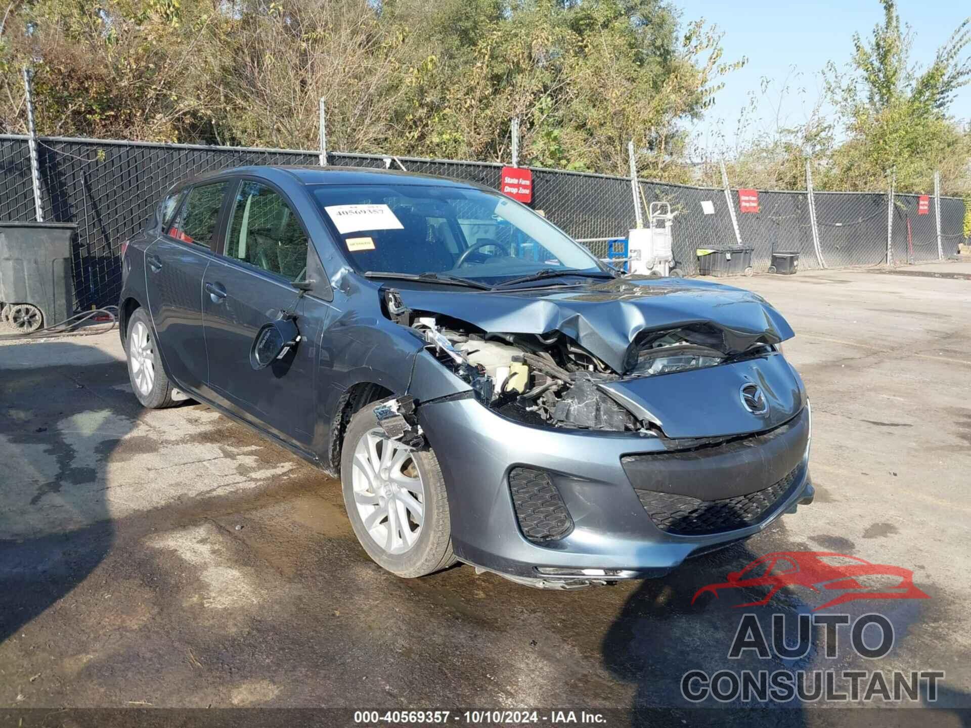 MAZDA MAZDA3 2012 - JM1BL1M77C1663755