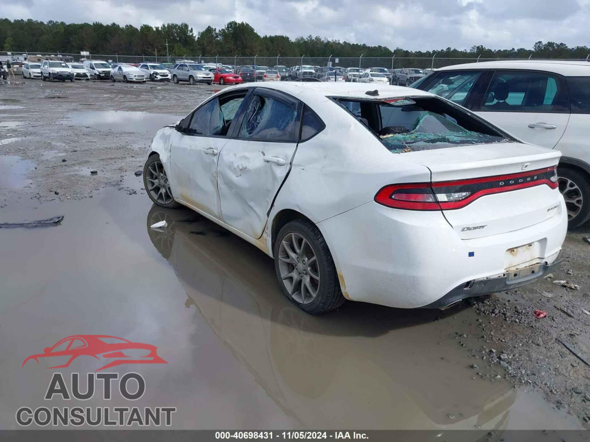 DODGE DART 2015 - 1C3CDFBB5FD182481