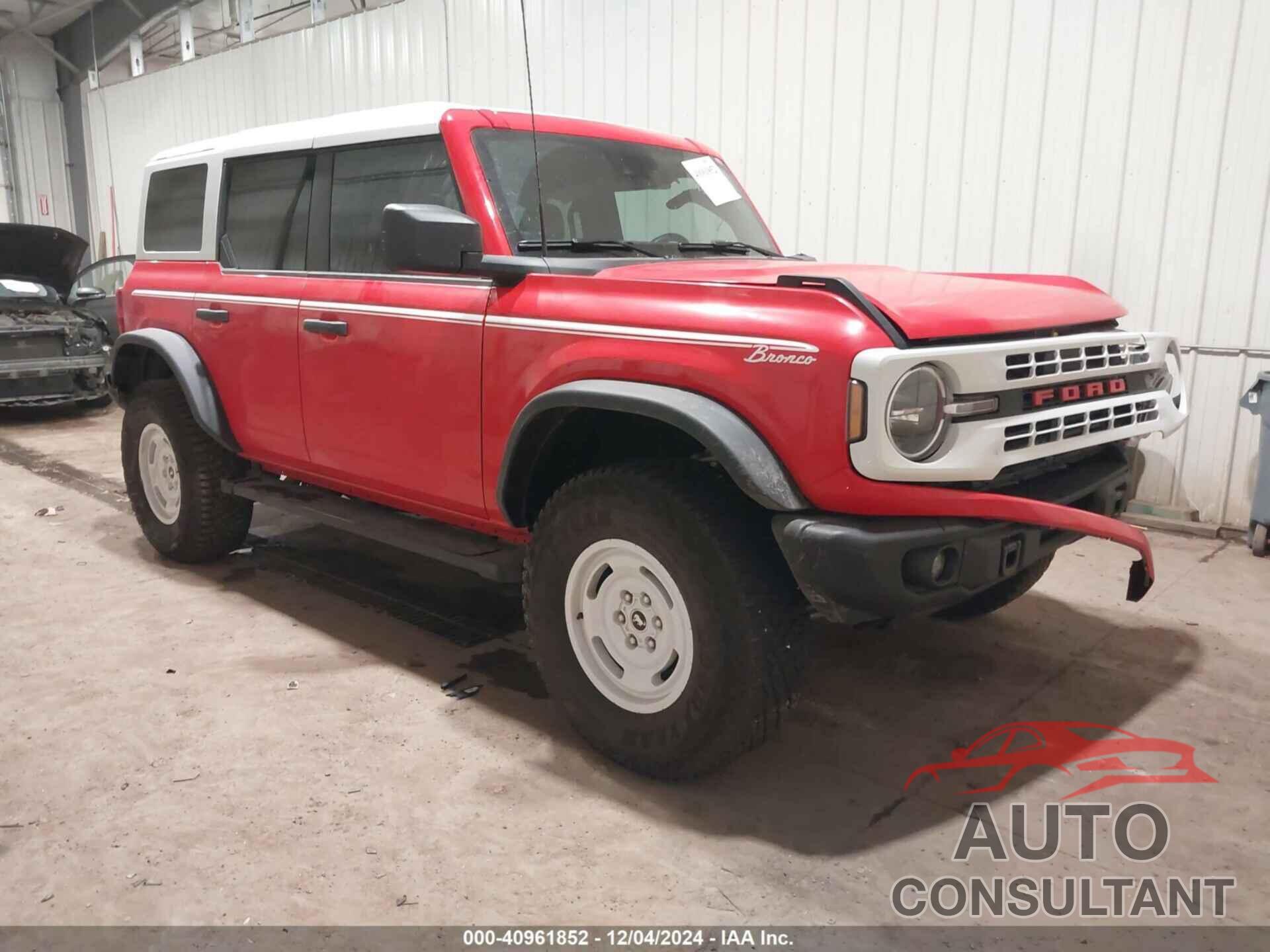 FORD BRONCO 2024 - 1FMDE4DH4RLA02366