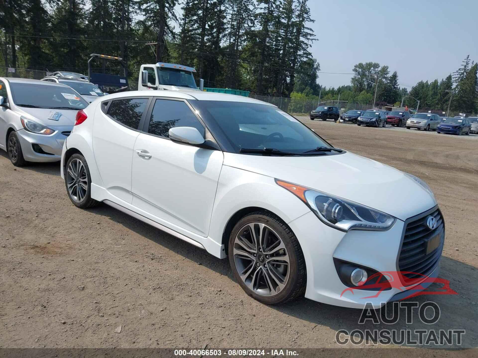 HYUNDAI VELOSTER 2016 - KMHTC6AE2GU301952