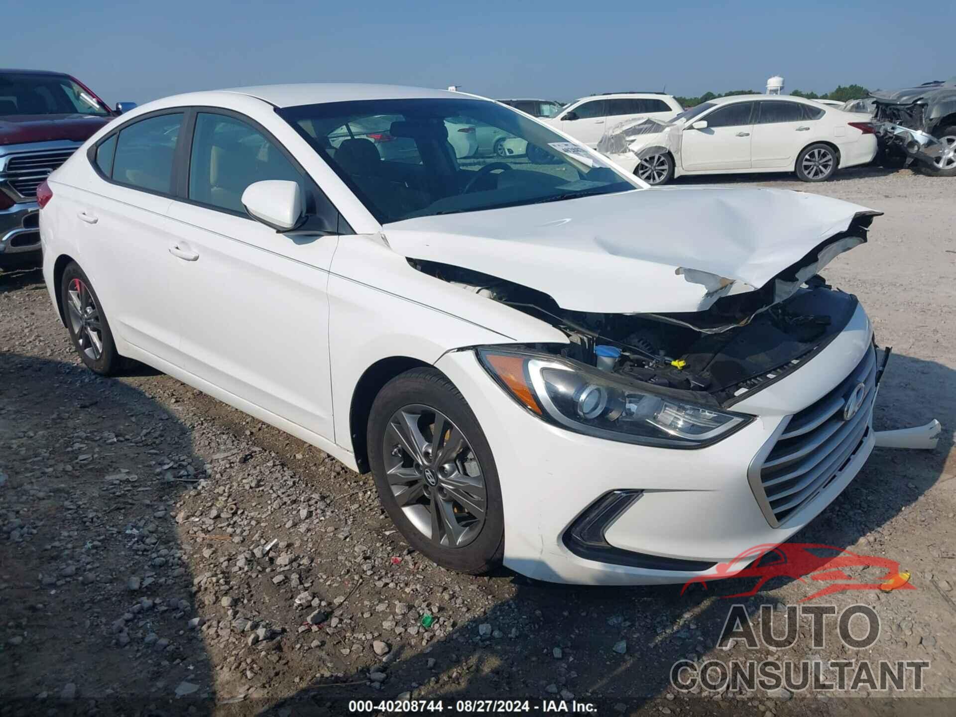 HYUNDAI ELANTRA 2017 - 5NPD84LF9HH051366