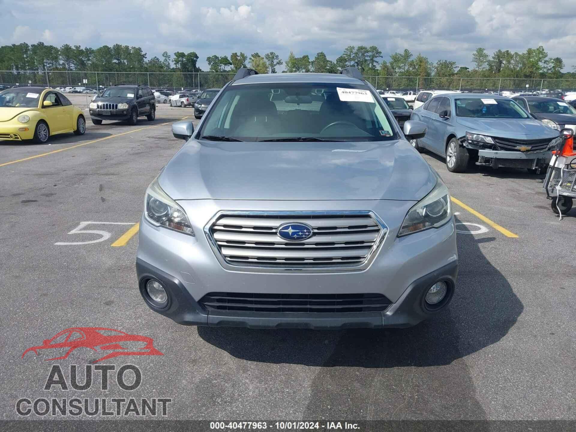 SUBARU OUTBACK 2016 - 4S4BSAFC9G3341766