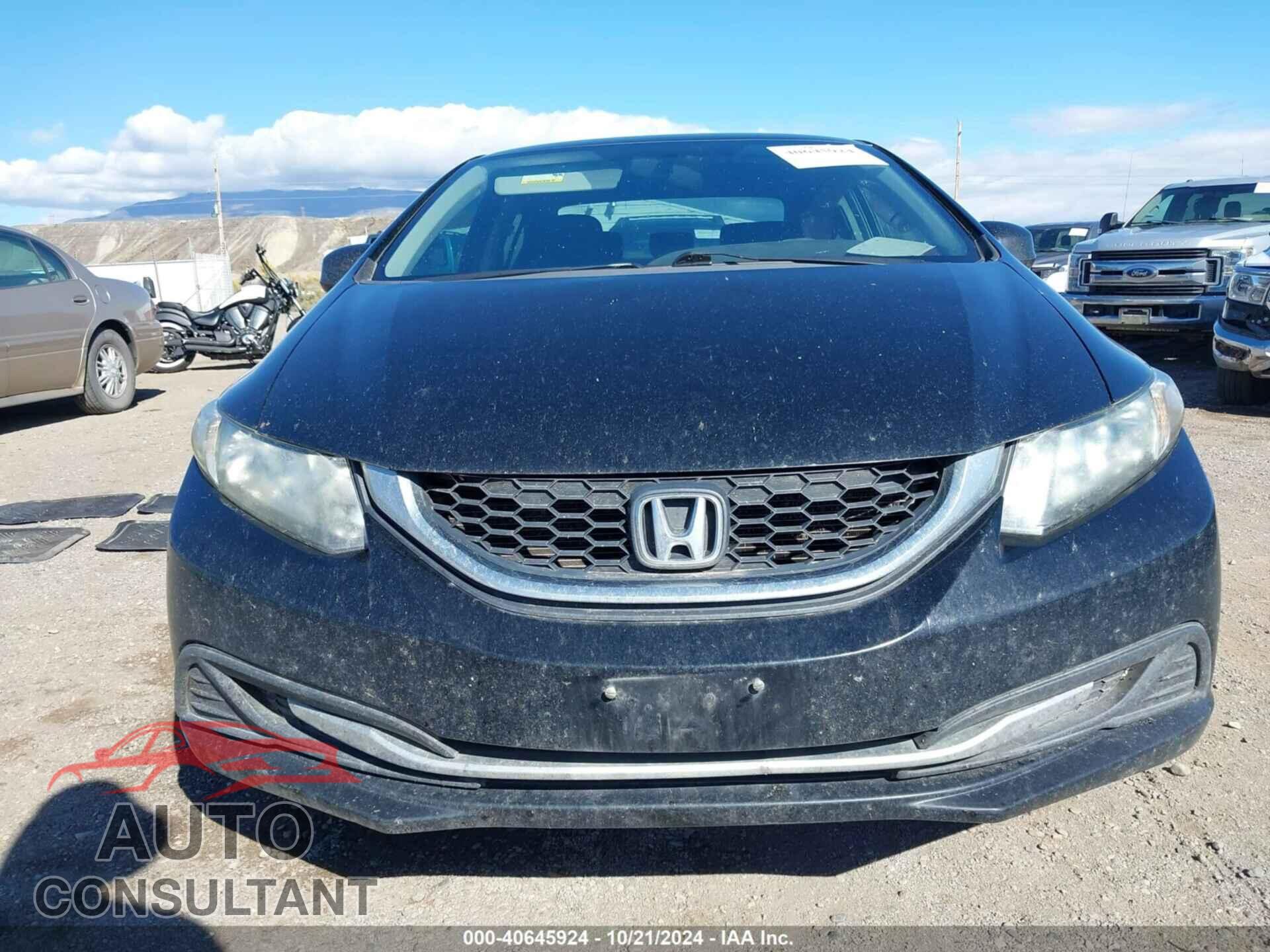 HONDA CIVIC 2013 - 19XFB2F57DE043136