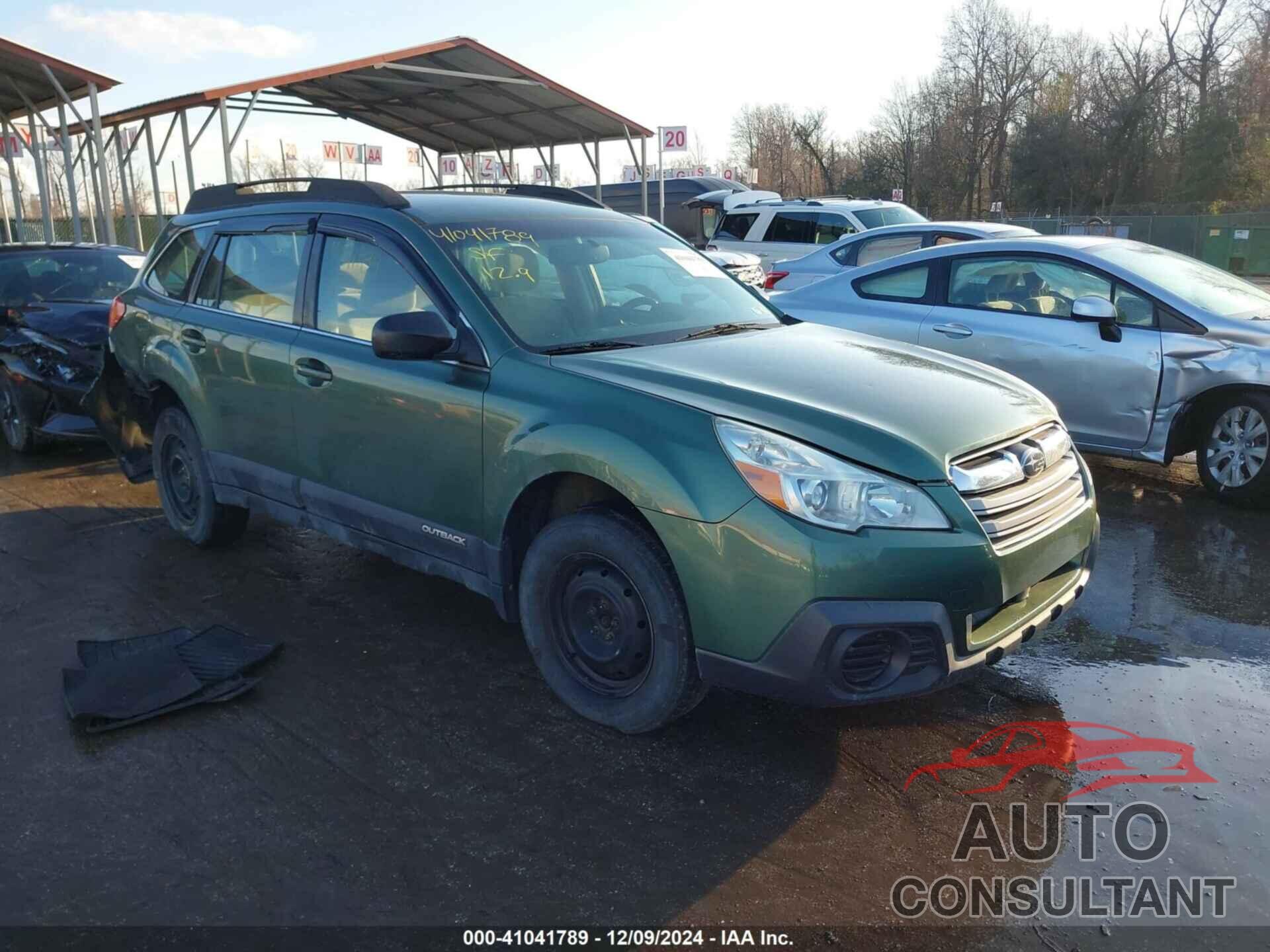 SUBARU OUTBACK 2014 - 4S4BRBAC3E3258209