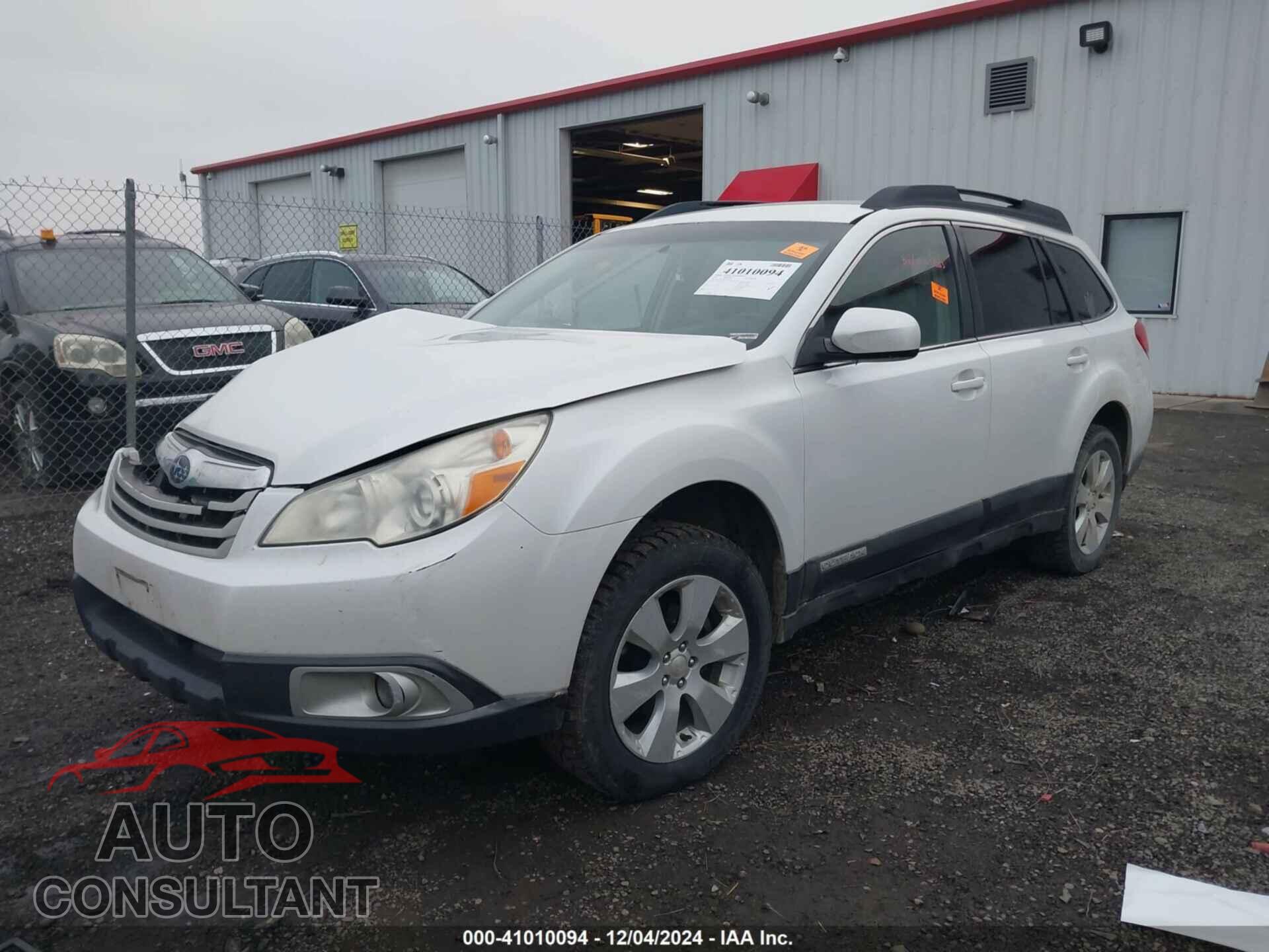 SUBARU OUTBACK 2012 - 4S4BRBCC0C3300670