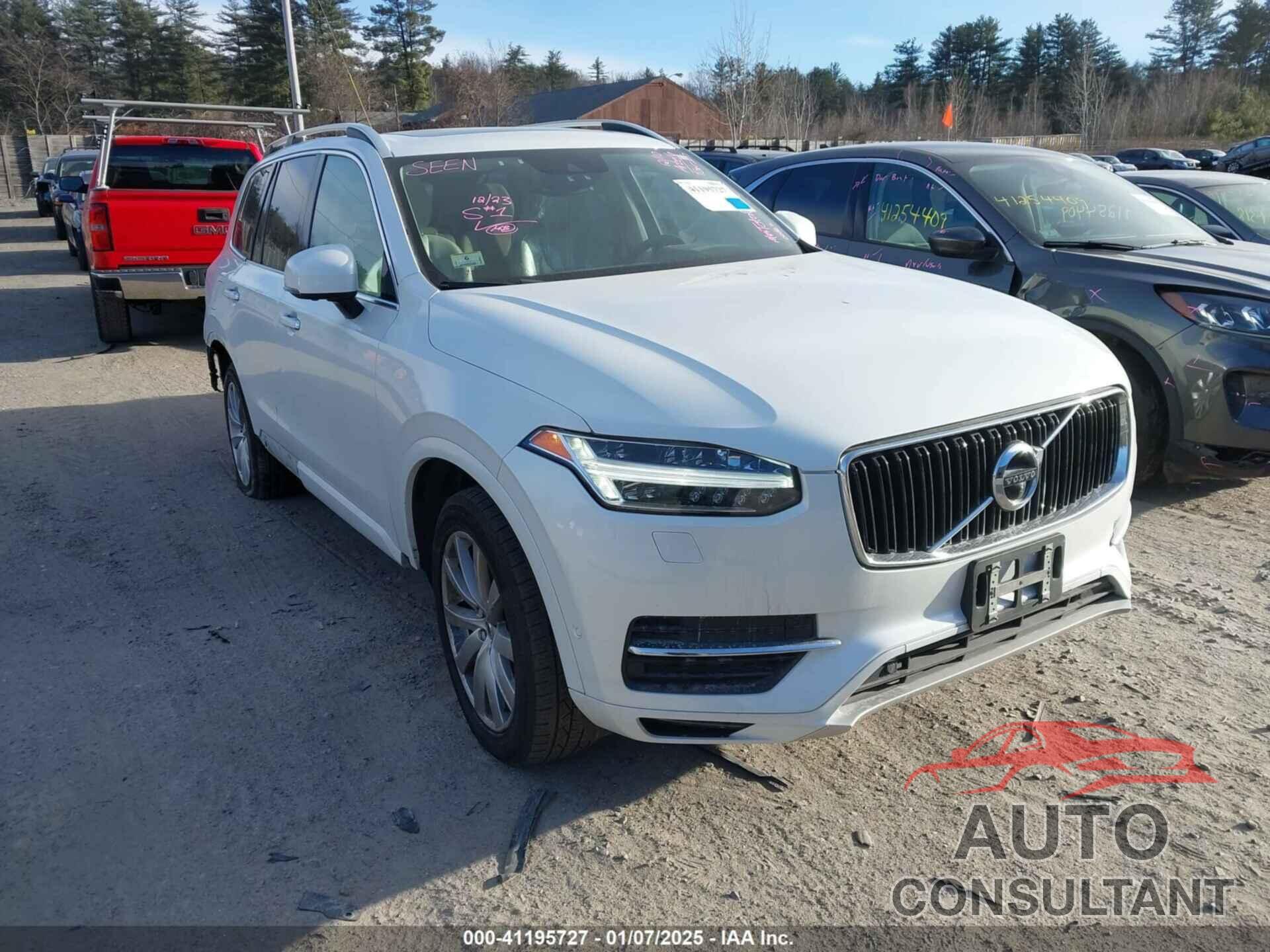 VOLVO XC90 2017 - YV4A22PK8H1148692