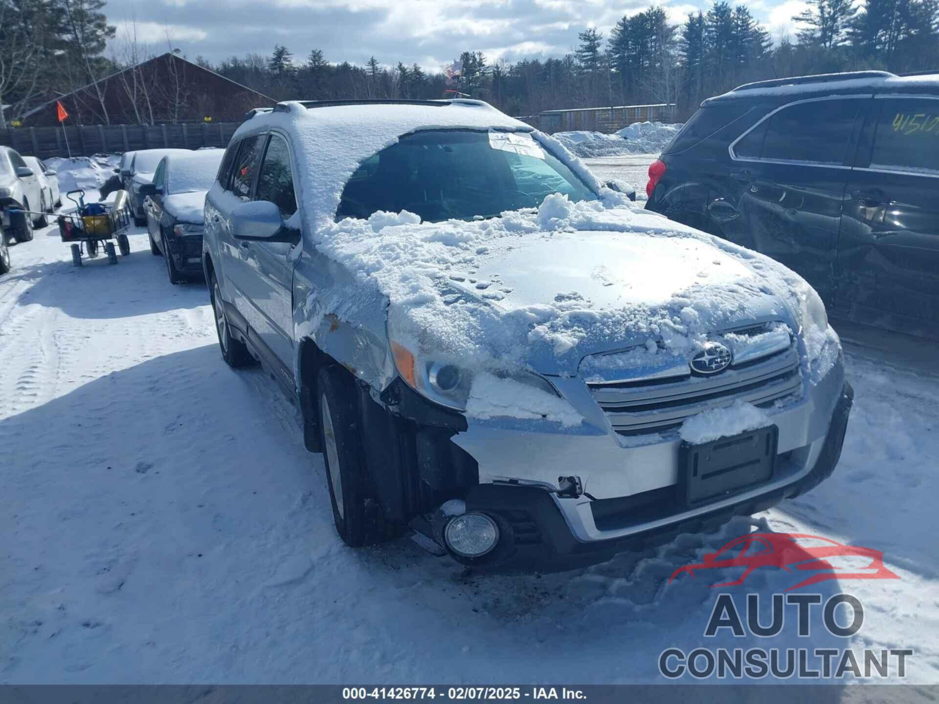 SUBARU OUTBACK 2013 - 4S4BRBGC2D3256845