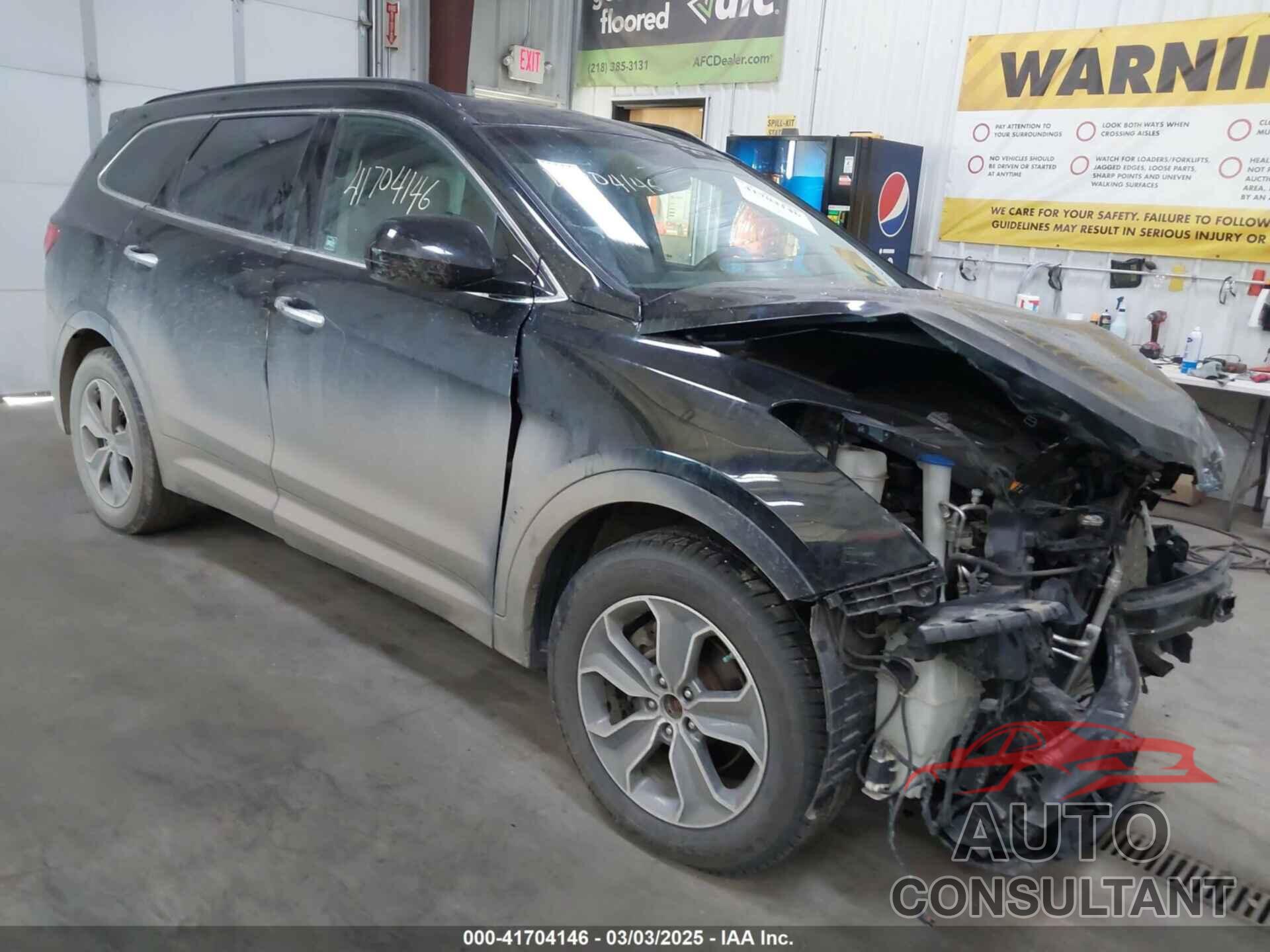HYUNDAI SANTA FE 2014 - KM8SM4HF8EU035376