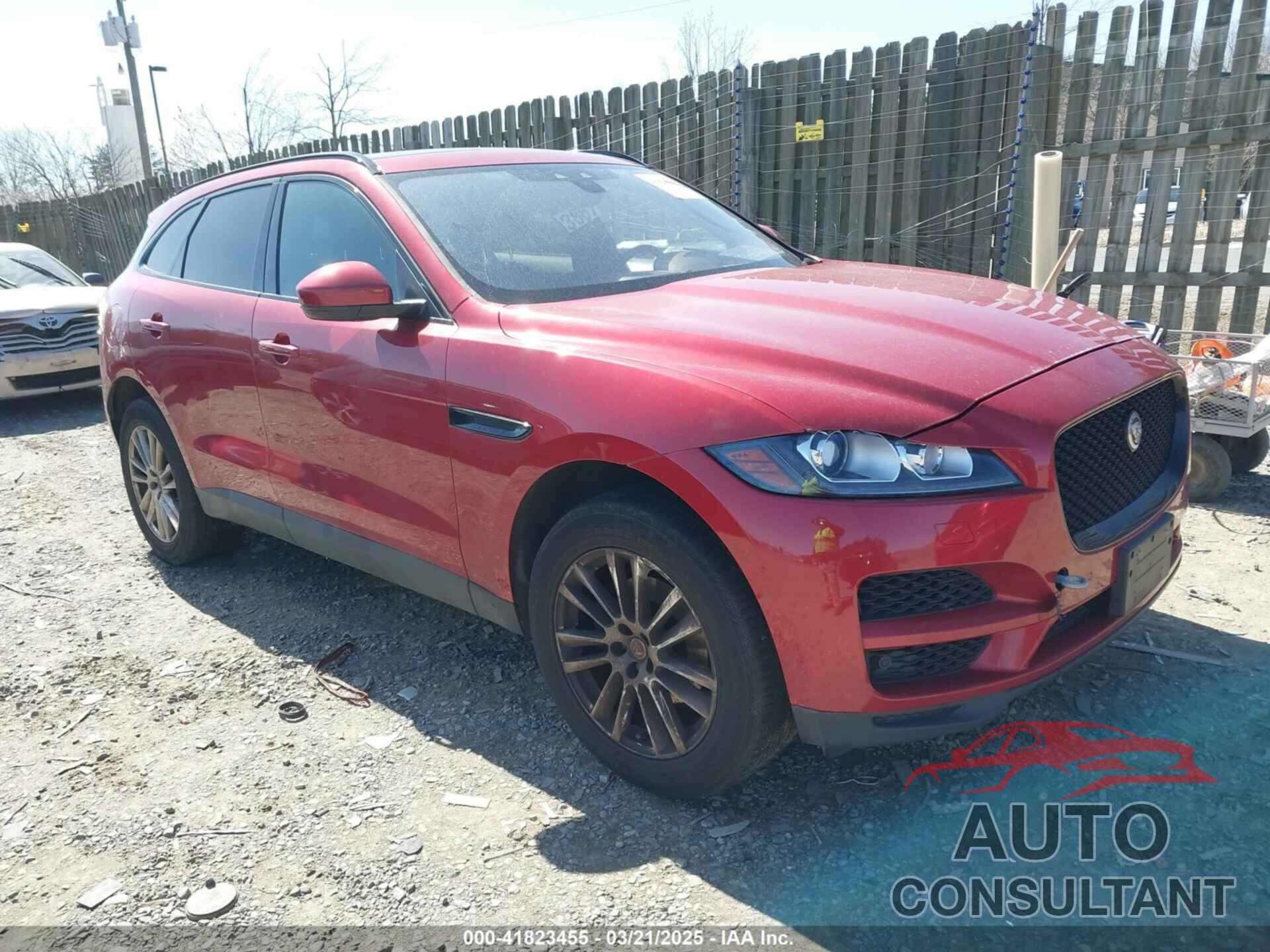 JAGUAR F-PACE 2017 - SADCK2BN3HA490469