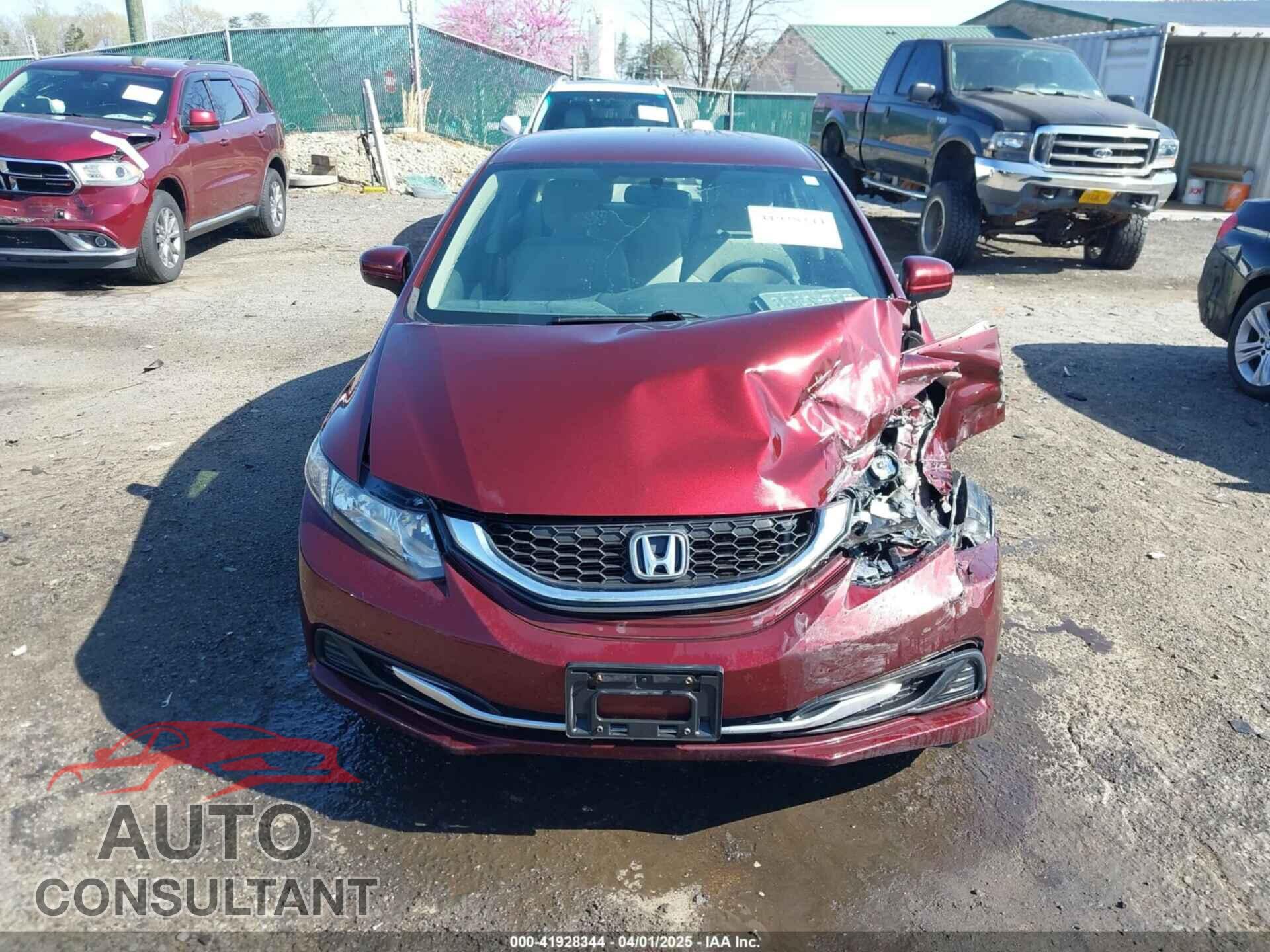 HONDA CIVIC 2015 - 19XFB2F50FE080077