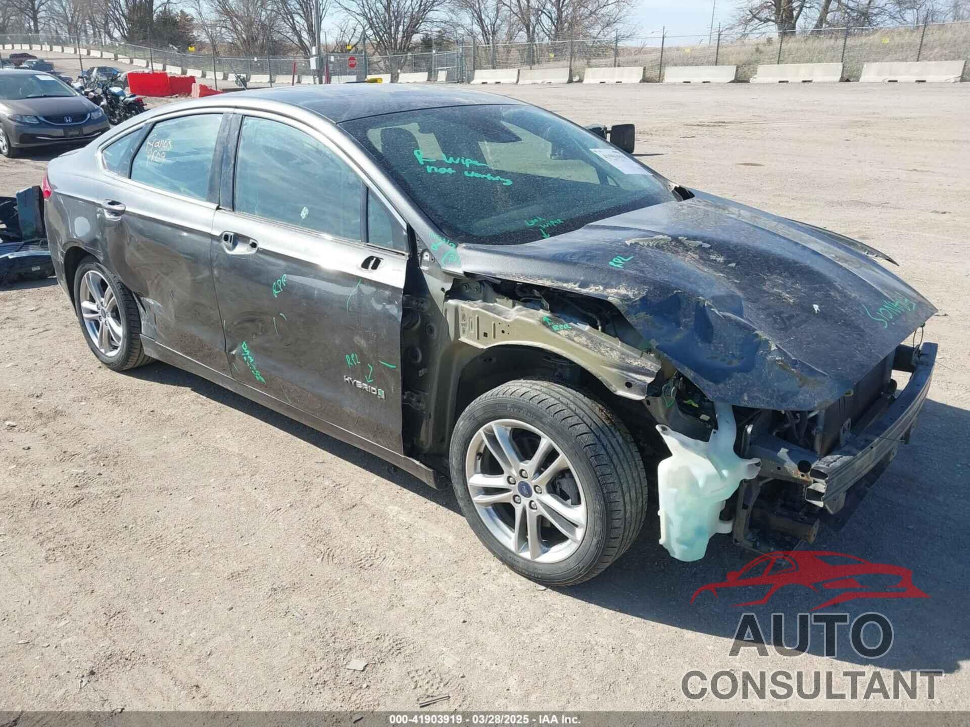 FORD FUSION HYBRID 2016 - 3FA6P0RU8GR266488