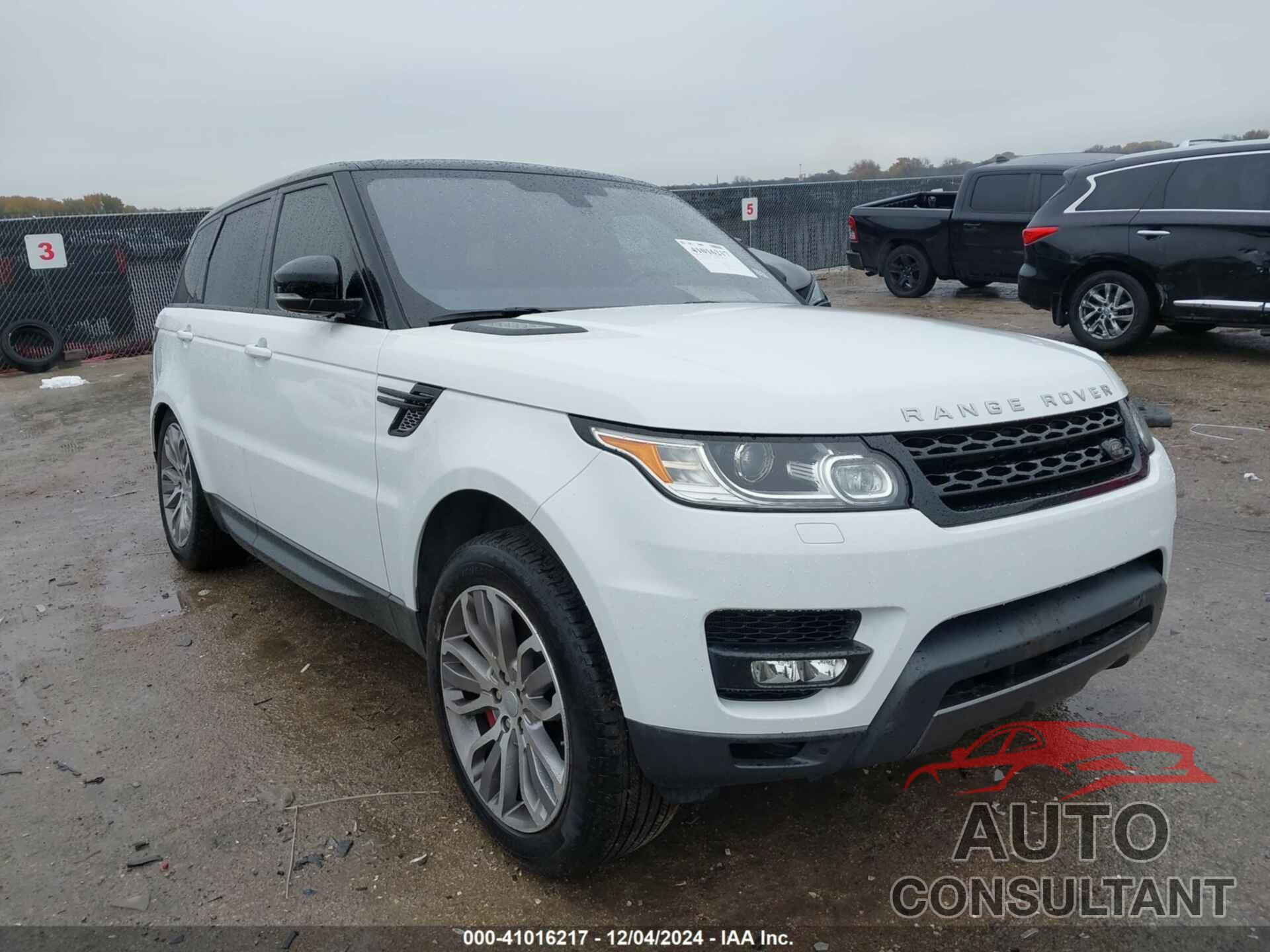 LAND ROVER RANGE ROVER SPORT 2016 - SALWR2EF3GA558544