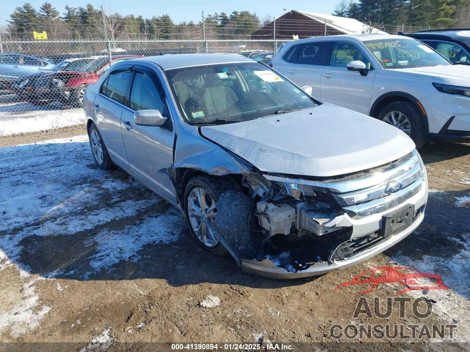 FORD FUSION 2012 - 3FAHP0HAXCR195949
