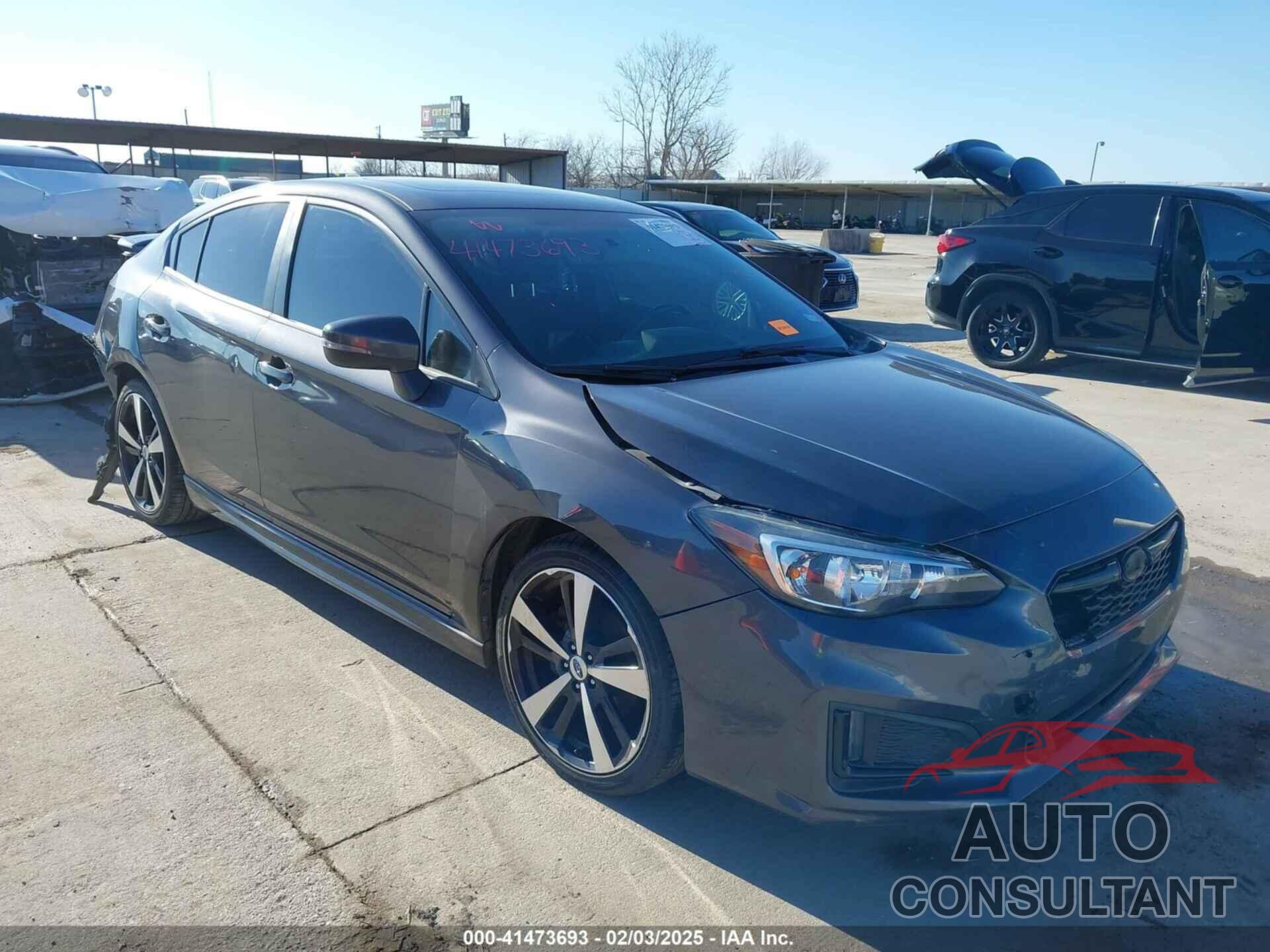 SUBARU IMPREZA 2018 - 4S3GKAM66J3606173