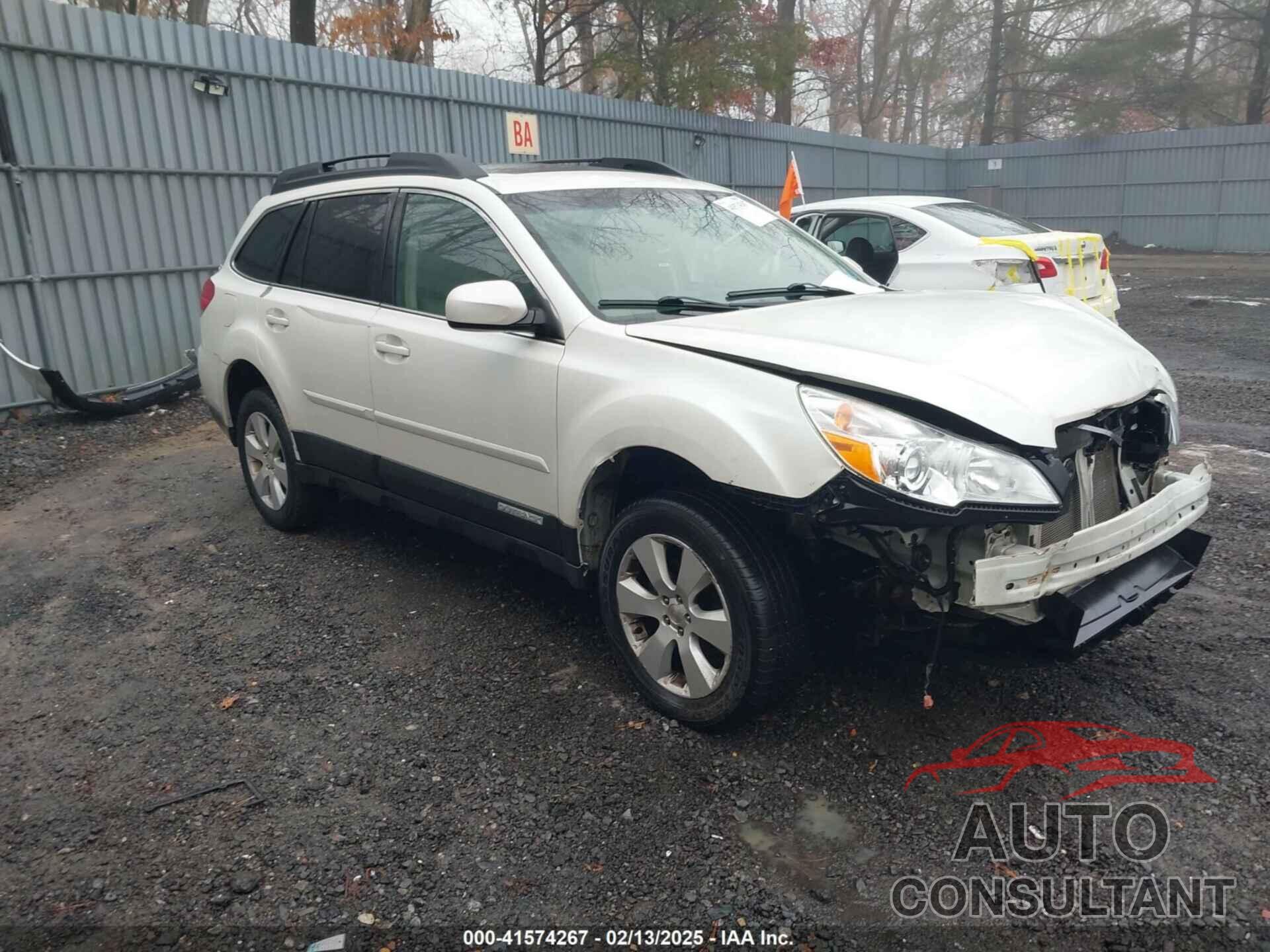 SUBARU OUTBACK 2012 - 4S4BRBGC8C3235920