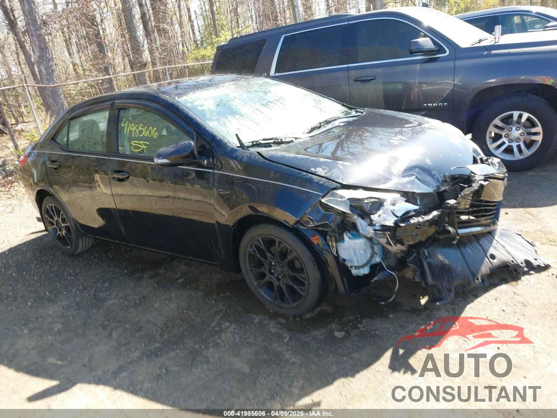 TOYOTA COROLLA 2016 - 2T1BURHE0GC580058