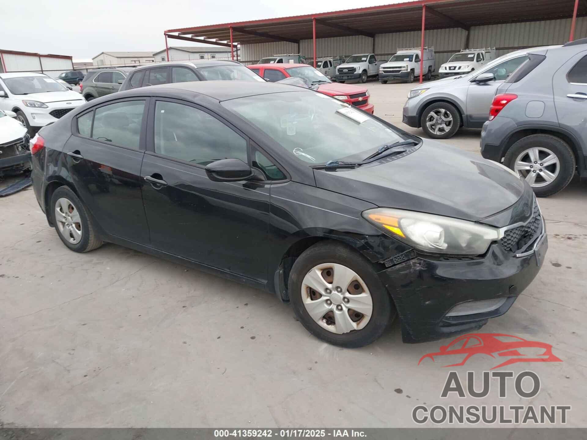 KIA FORTE 2015 - KNAFK4A62F5428935