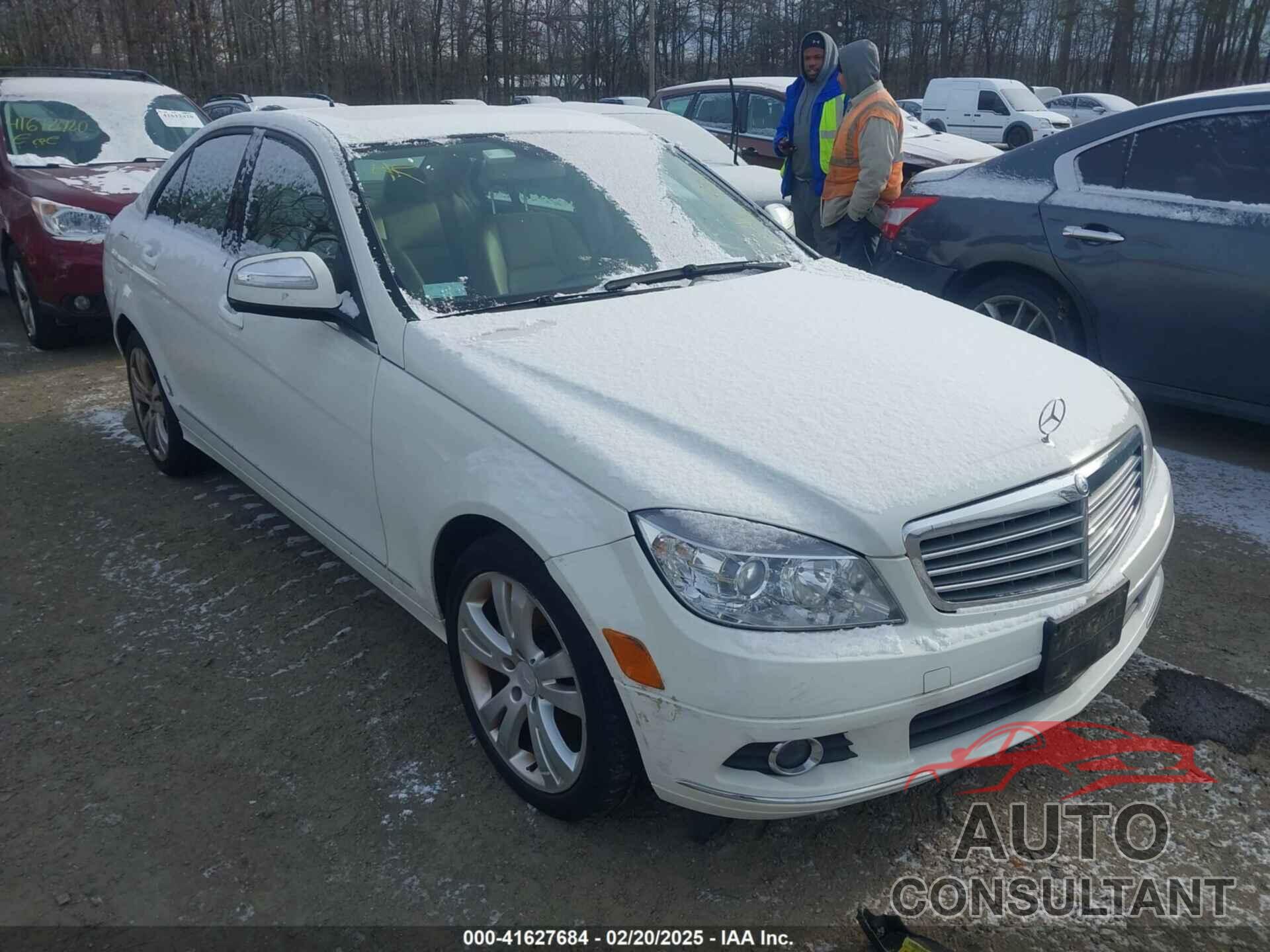 MERCEDES-BENZ C 300 2009 - WDDGF81X79F217147