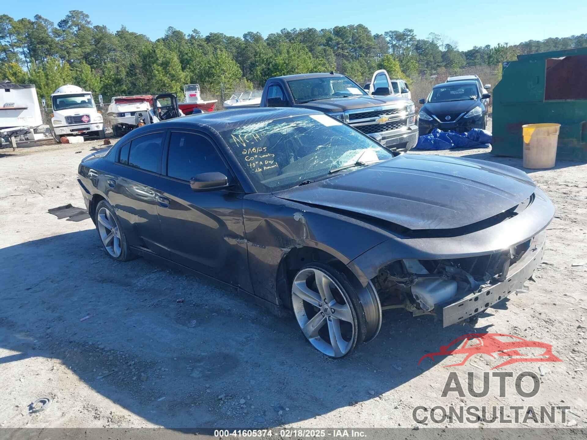 DODGE CHARGER 2016 - 2C3CDXCT1GH226526