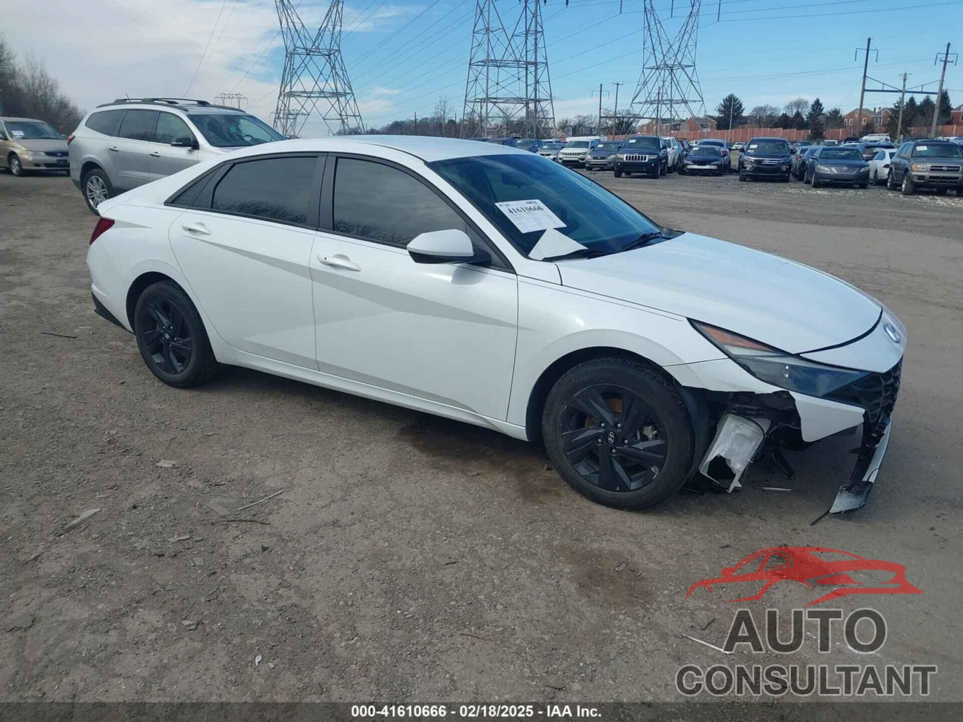 HYUNDAI ELANTRA 2021 - 5NPLM4AG4MH004808