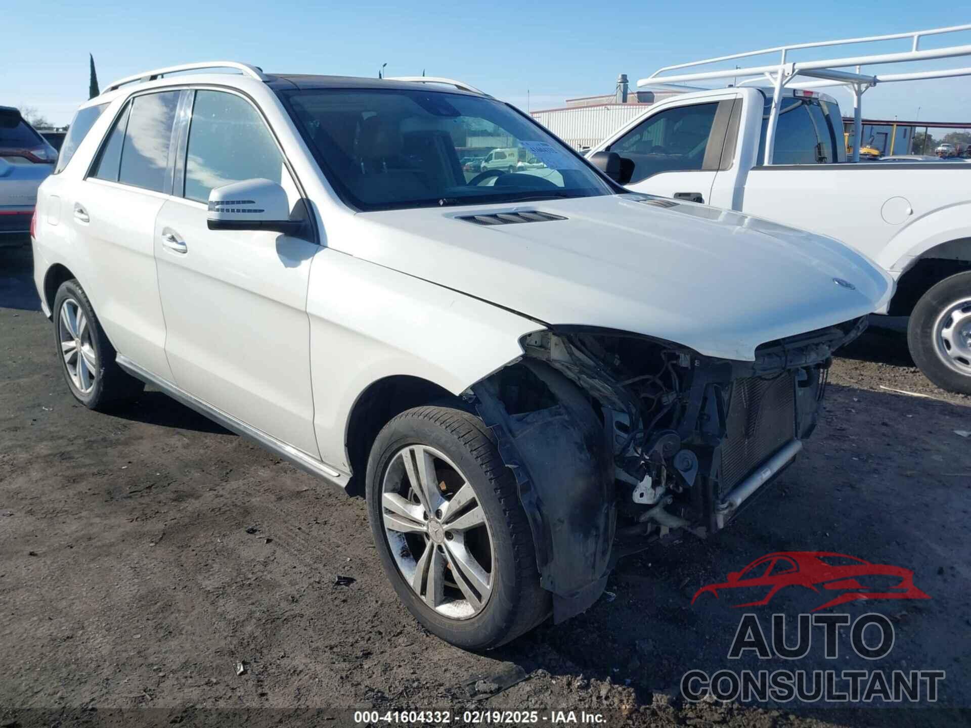 MERCEDES-BENZ ML 350 2015 - 4JGDA5JBXFA571859