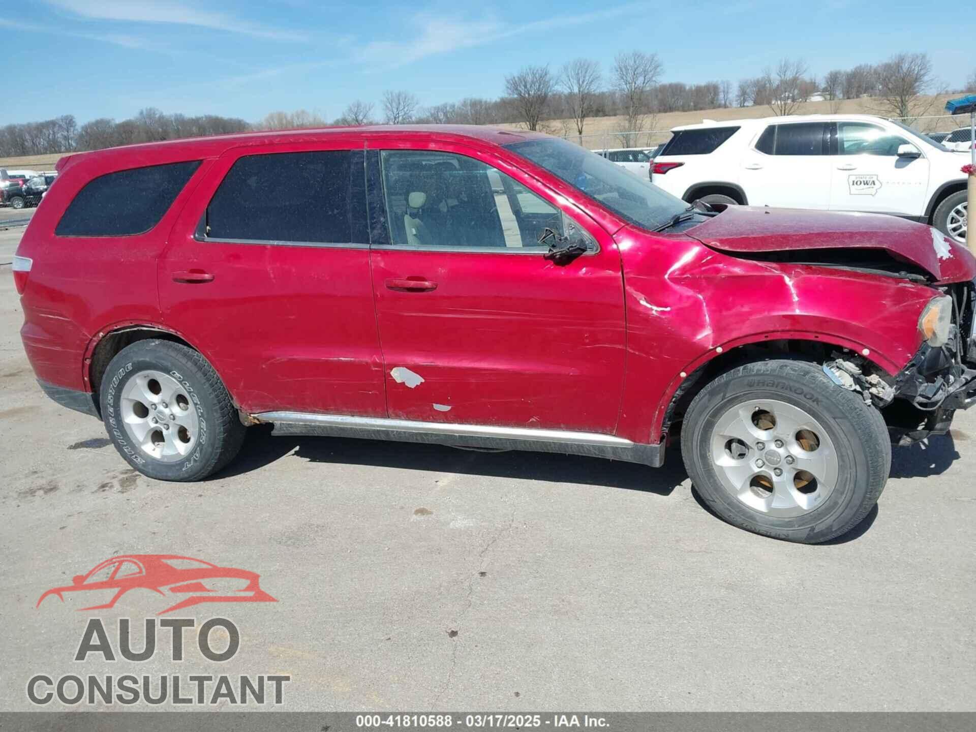 DODGE DURANGO 2011 - 1D4RE2GG4BC639770