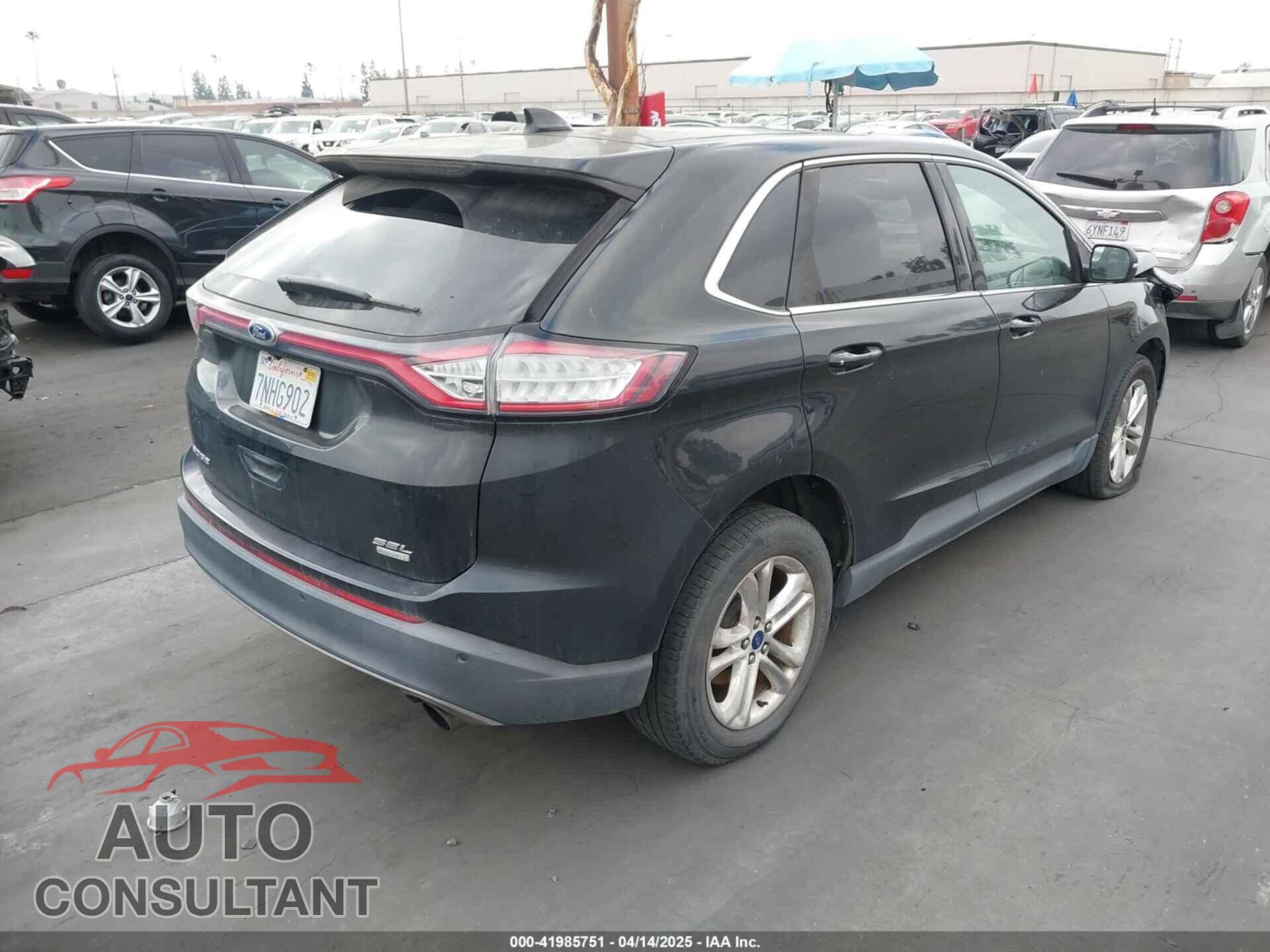 FORD EDGE 2015 - 2FMTK3J98FBB85956