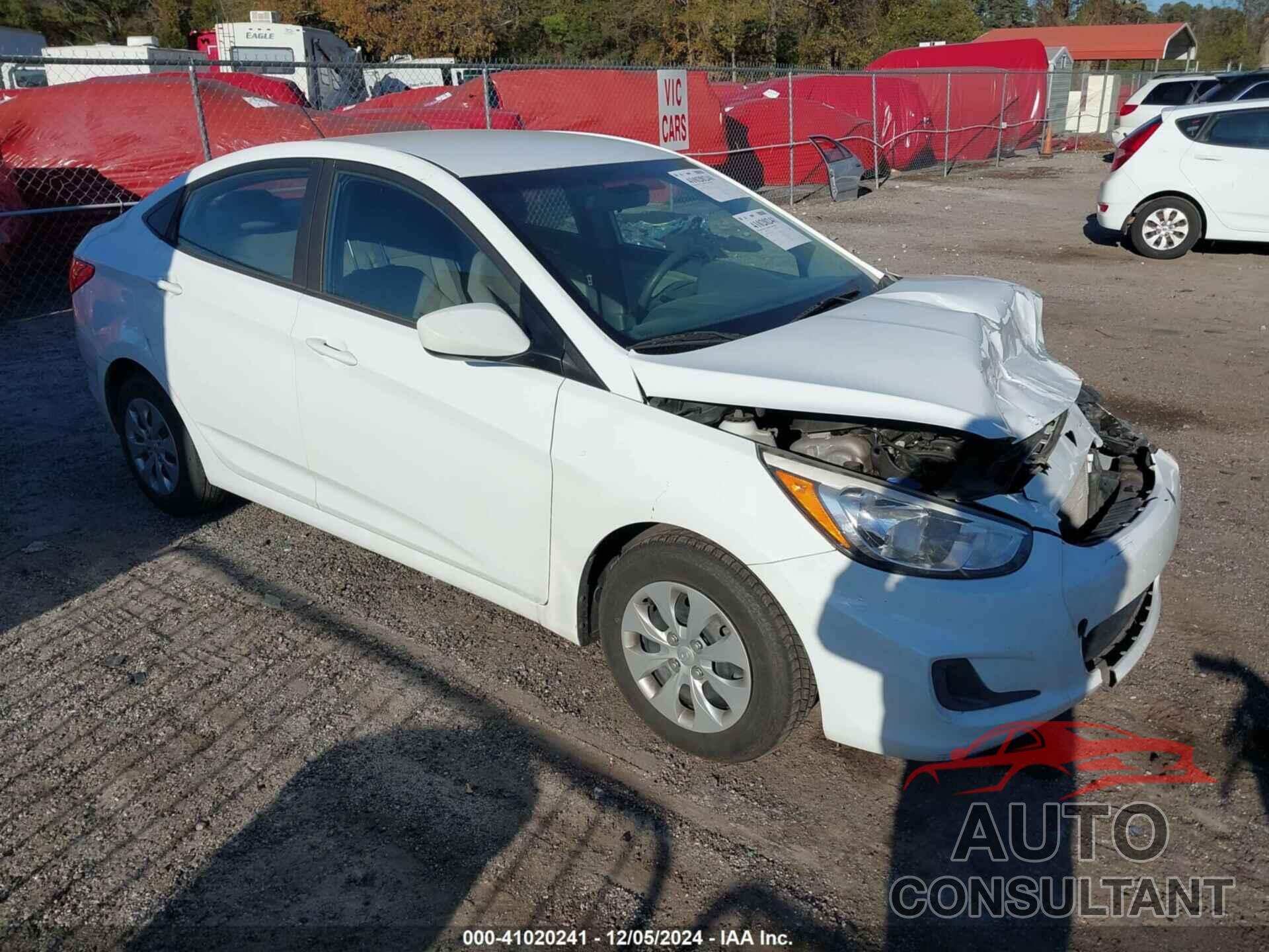 HYUNDAI ACCENT 2017 - KMHCT4AEXHU230070