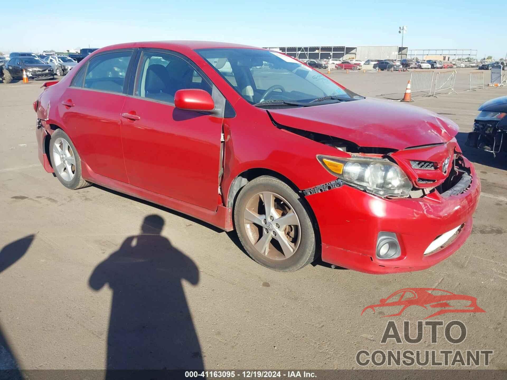 TOYOTA COROLLA 2012 - 5YFBU4EE5CP031800