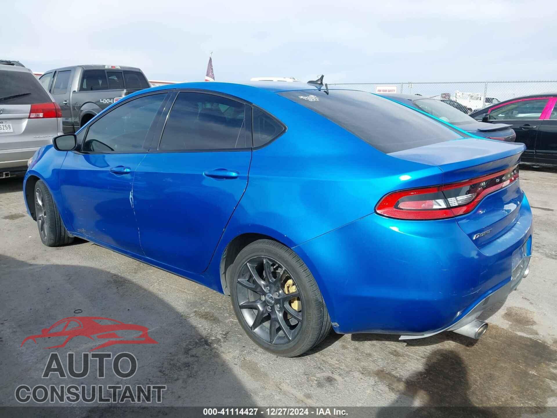 DODGE DART 2015 - 1C3CDFAA6FD391950