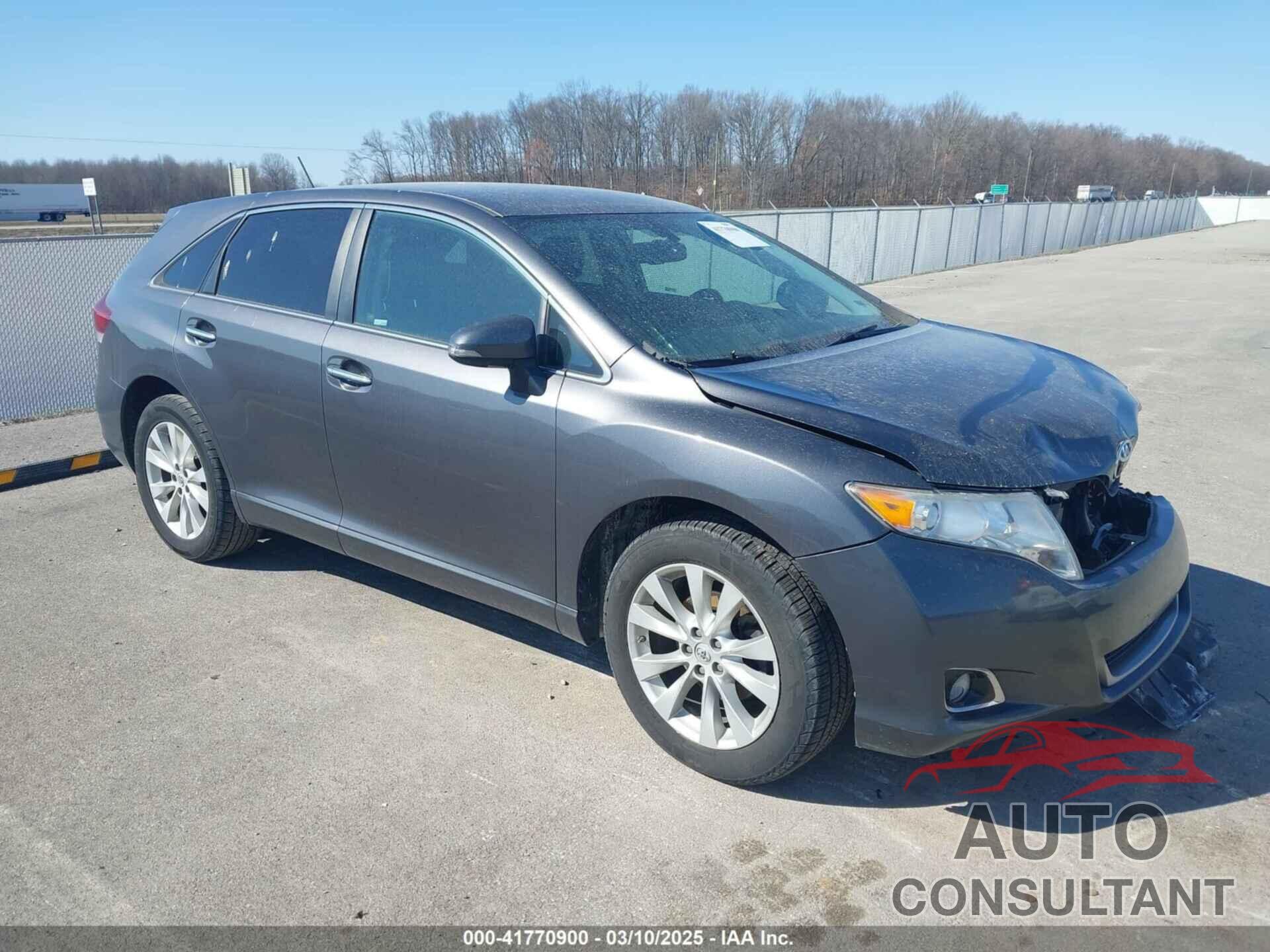TOYOTA VENZA 2013 - 4T3ZA3BB7DU078958