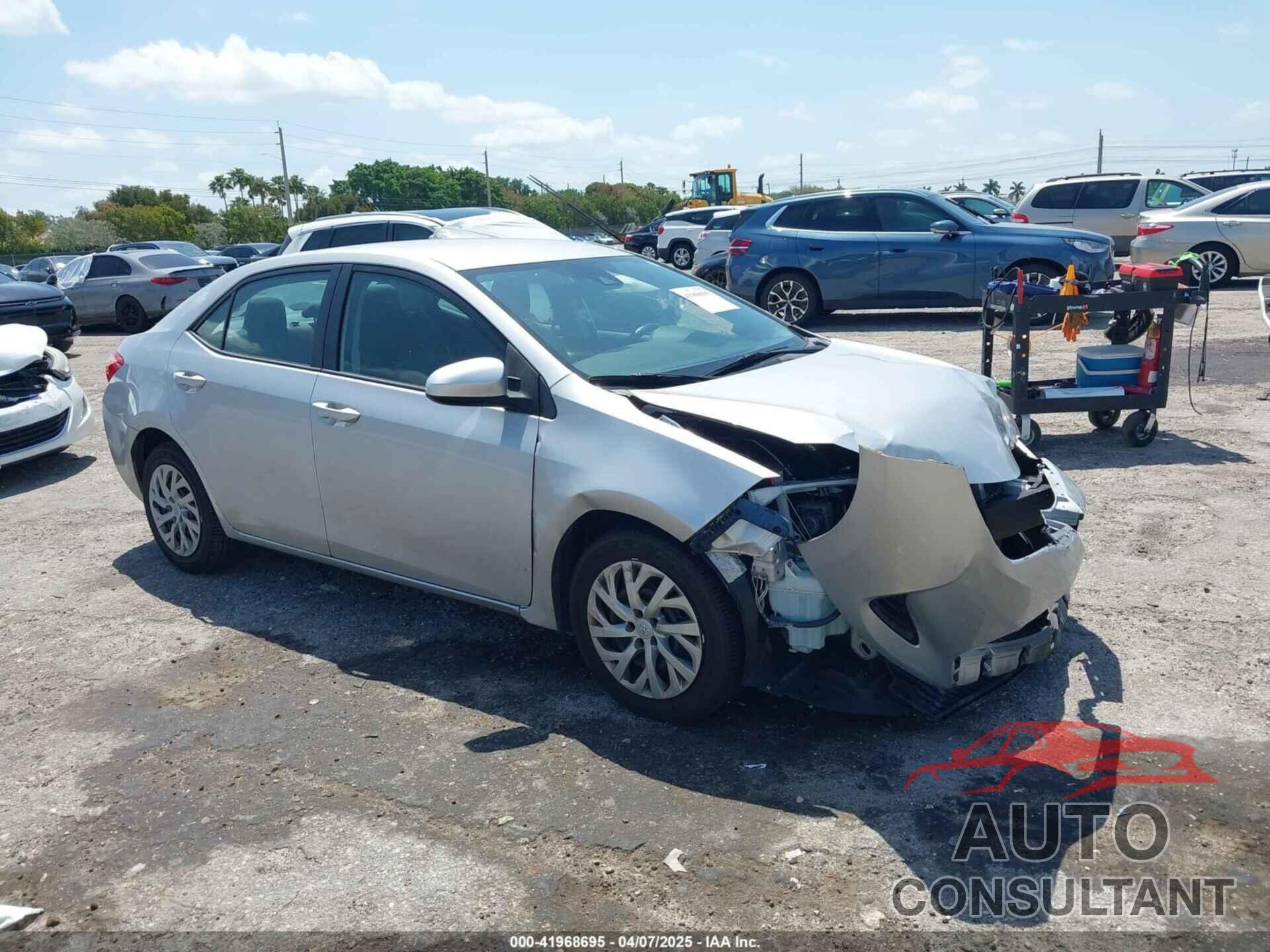 TOYOTA COROLLA 2017 - 2T1BURHE0HC748024