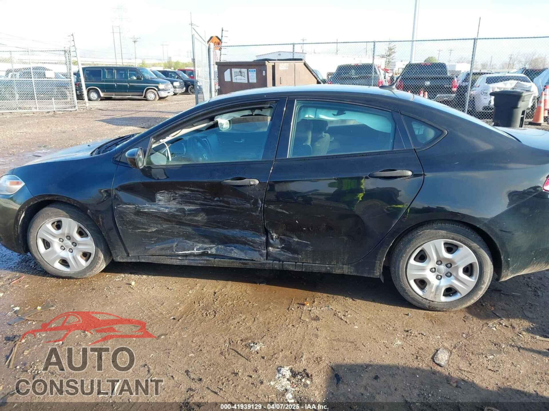 DODGE DART 2013 - 1C3CDFAA4DD302311
