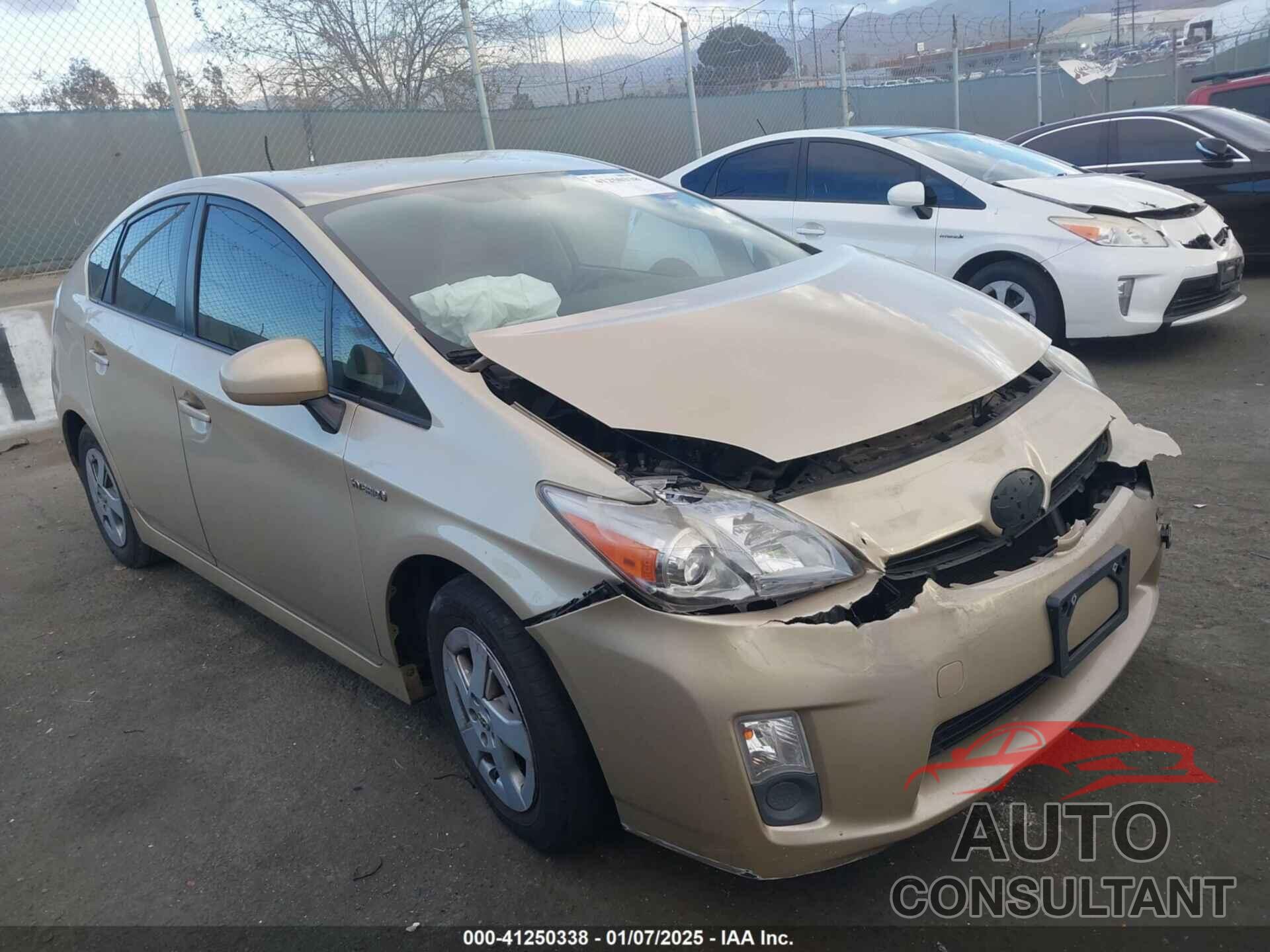 TOYOTA PRIUS 2011 - JTDKN3DU5B1378384