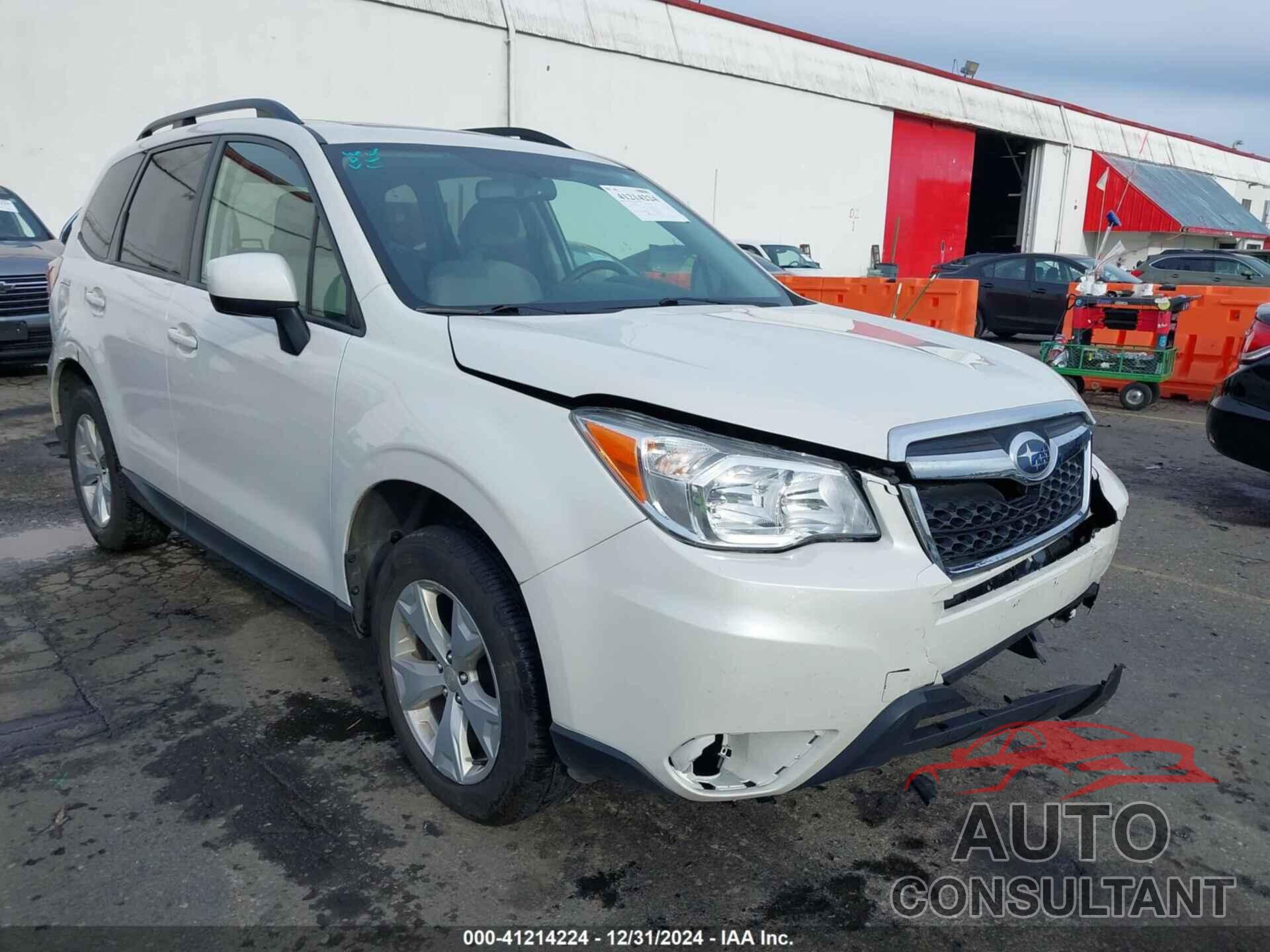 SUBARU FORESTER 2016 - JF2SJADC3GH420994