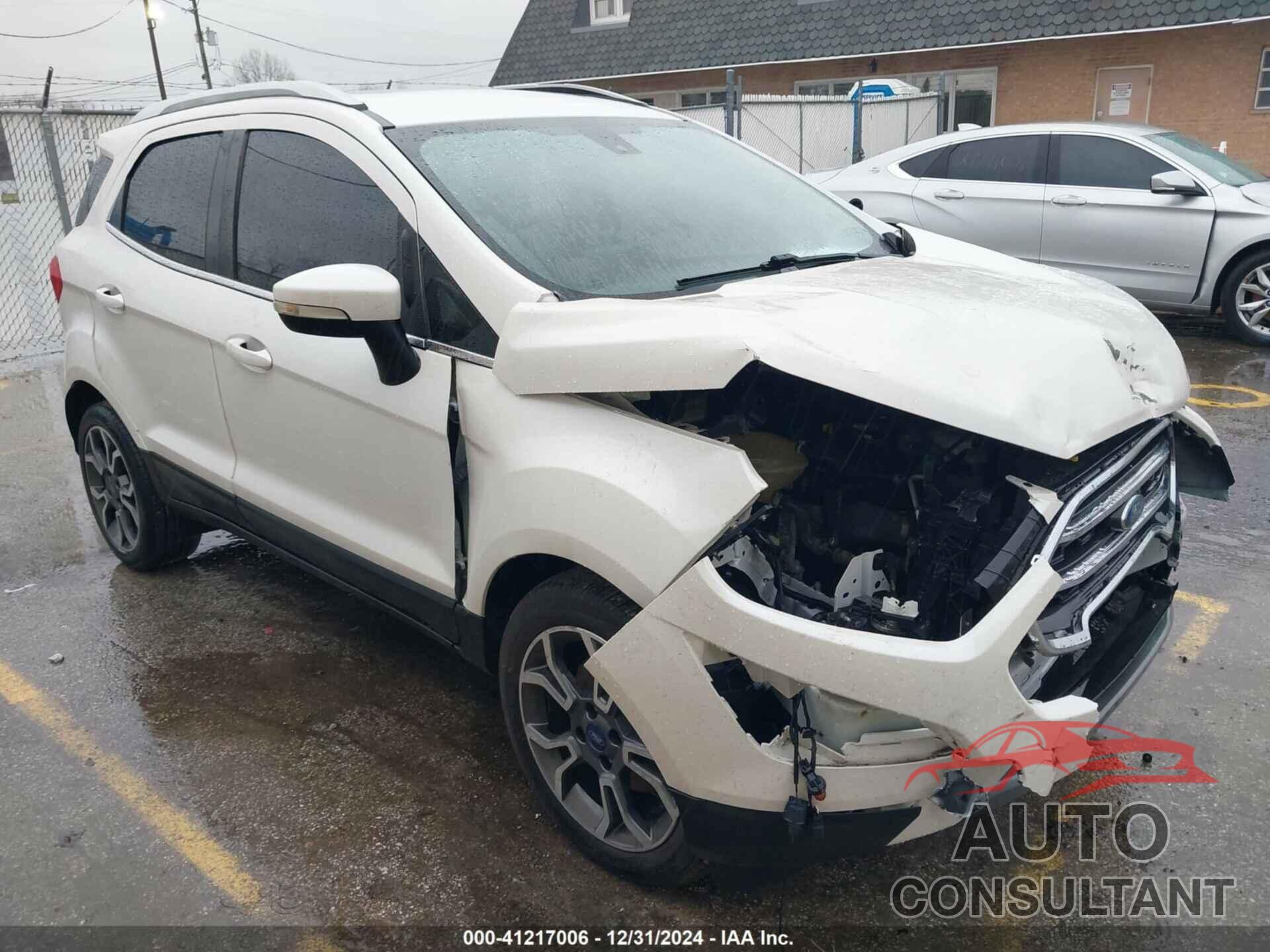 FORD ECOSPORT 2018 - MAJ3P1VE2JC166397