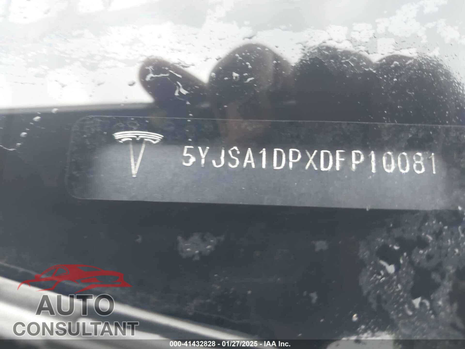 TESLA MODEL S 2013 - 5YJSA1DPXDFP10081