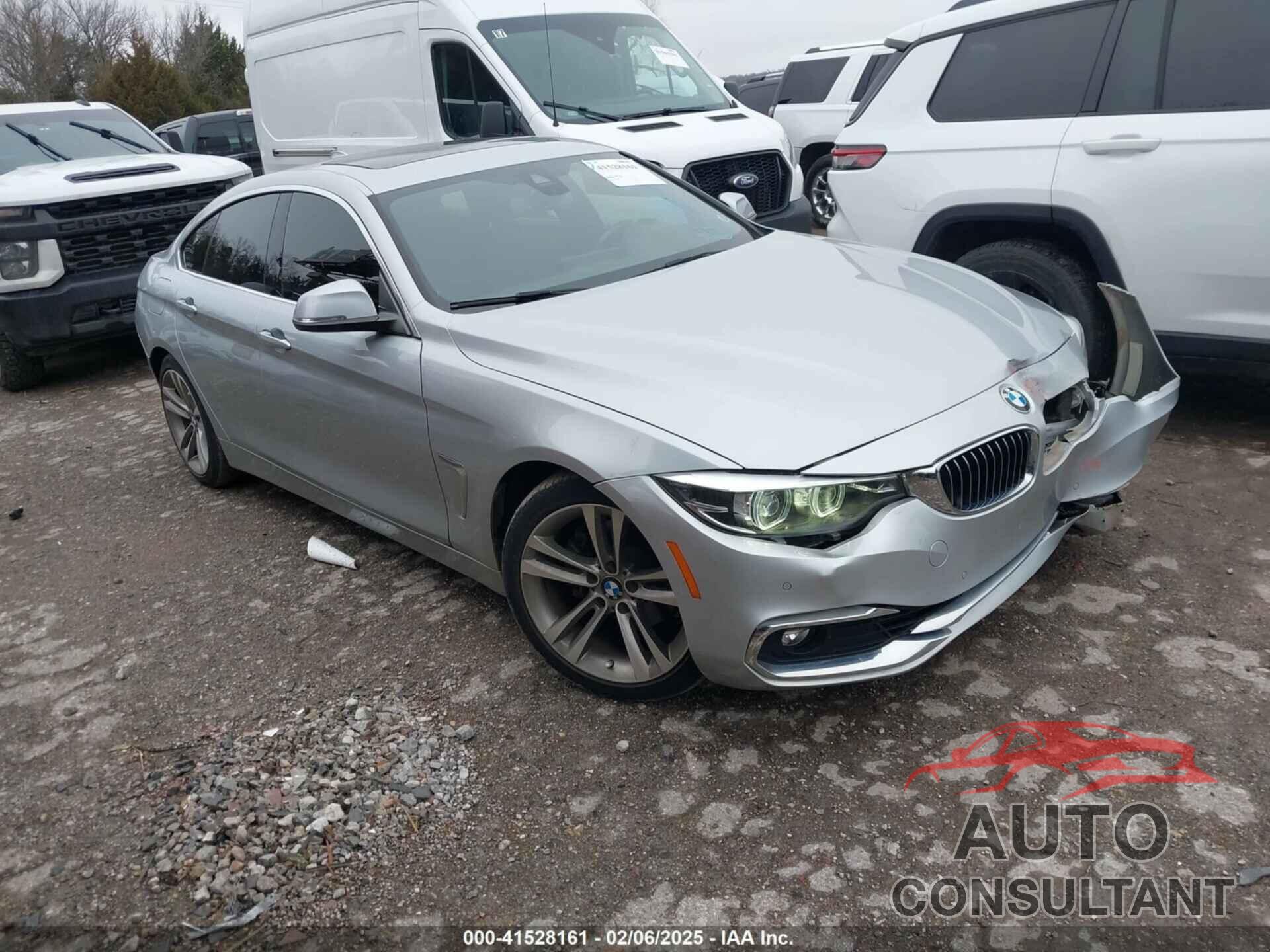 BMW 430I GRAN COUPE 2018 - WBA4J1C50JBM11929