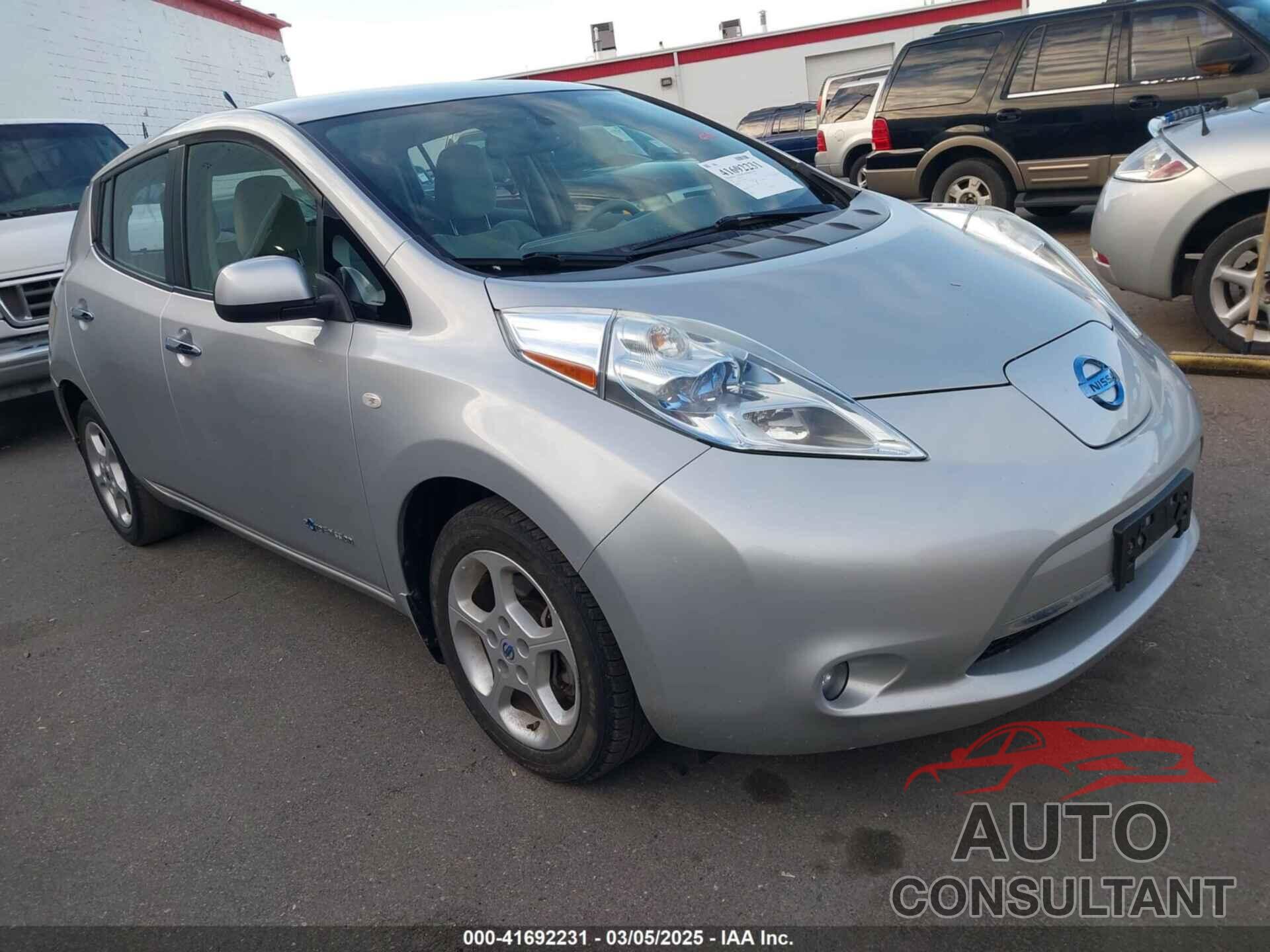 NISSAN LEAF 2012 - JN1AZ0CPXCT026890