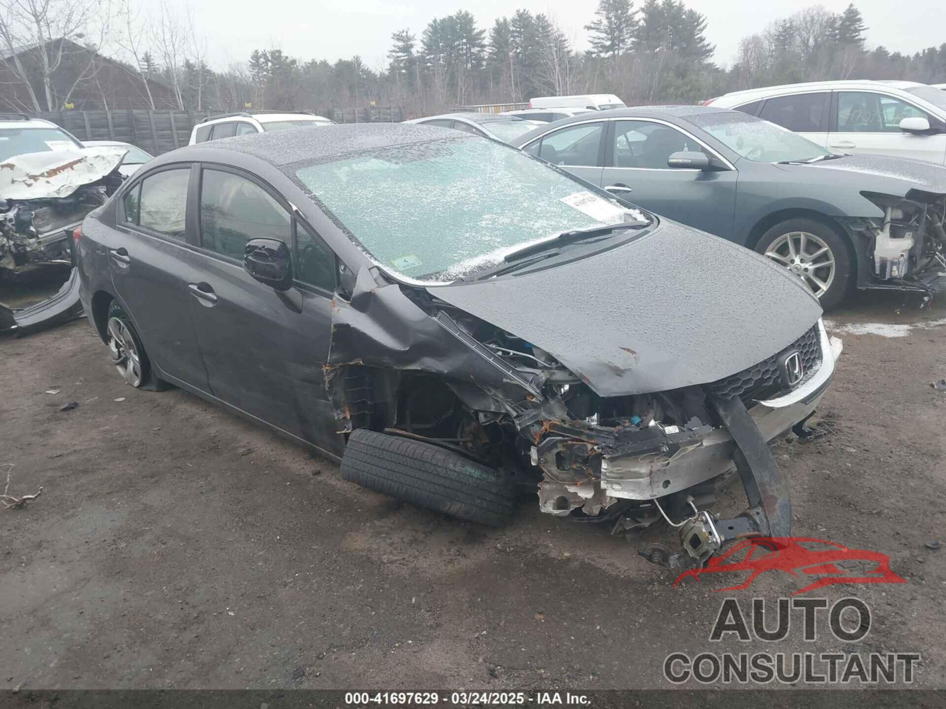 HONDA CIVIC 2013 - 19XFB2F58DE282839