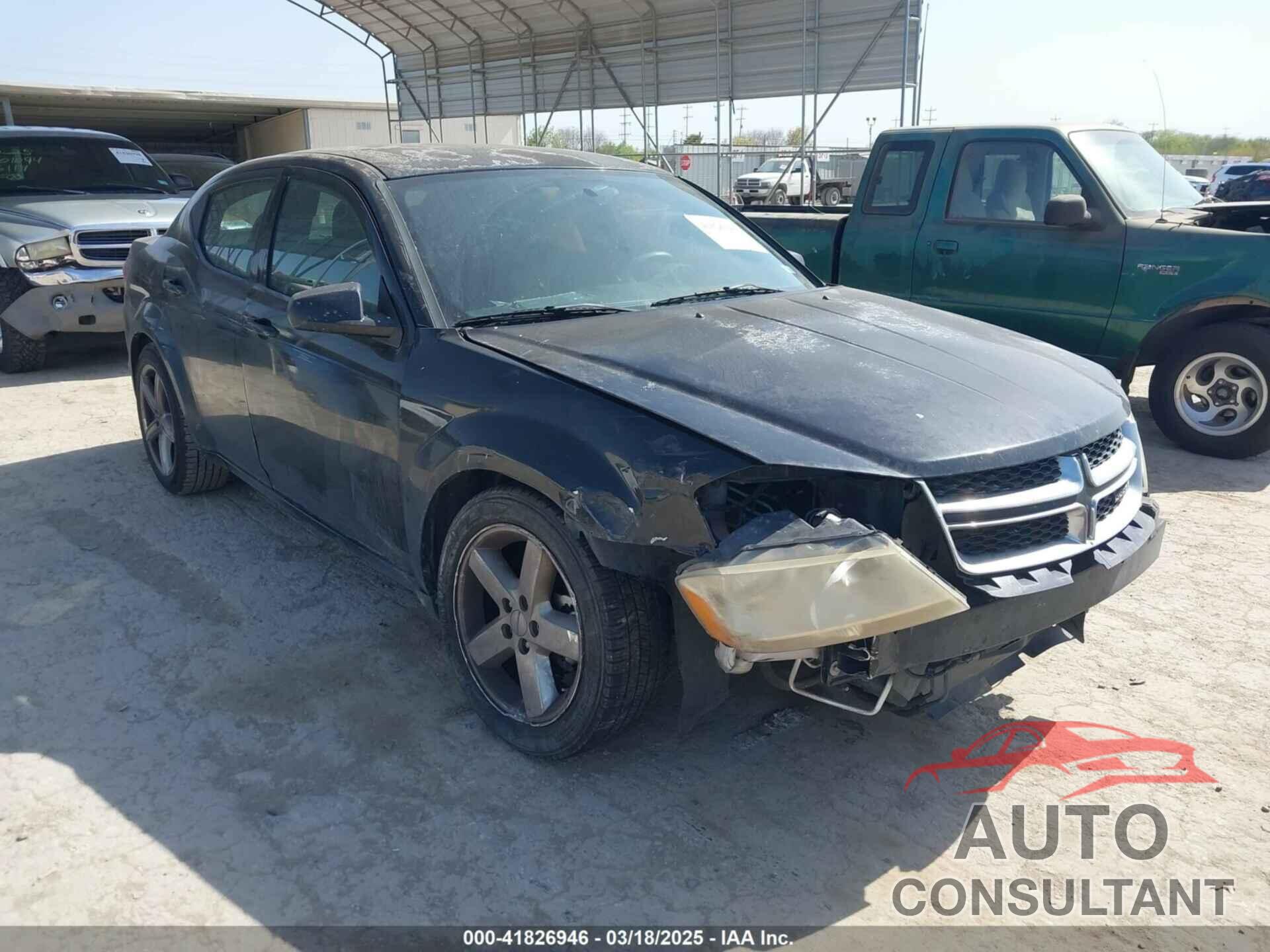 DODGE AVENGER 2013 - 1C3CDZAB8DN613471