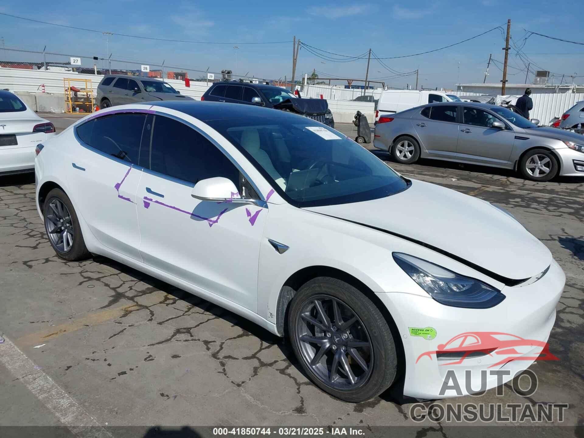 TESLA MODEL 3 2020 - 5YJ3E1EA4LF805205