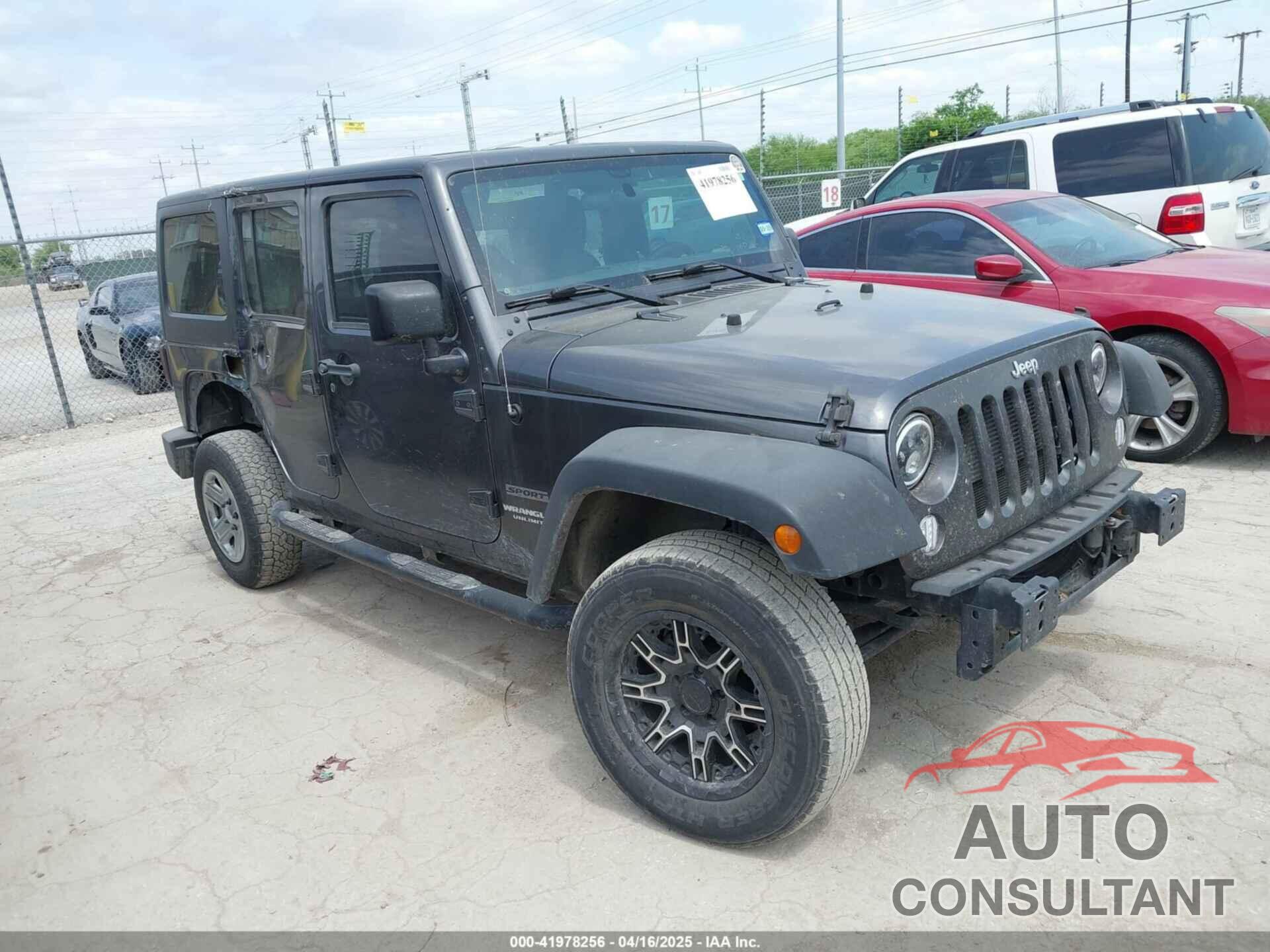 JEEP WRANGLER UNLIMITED 2017 - 1C4BJWDG8HL545289