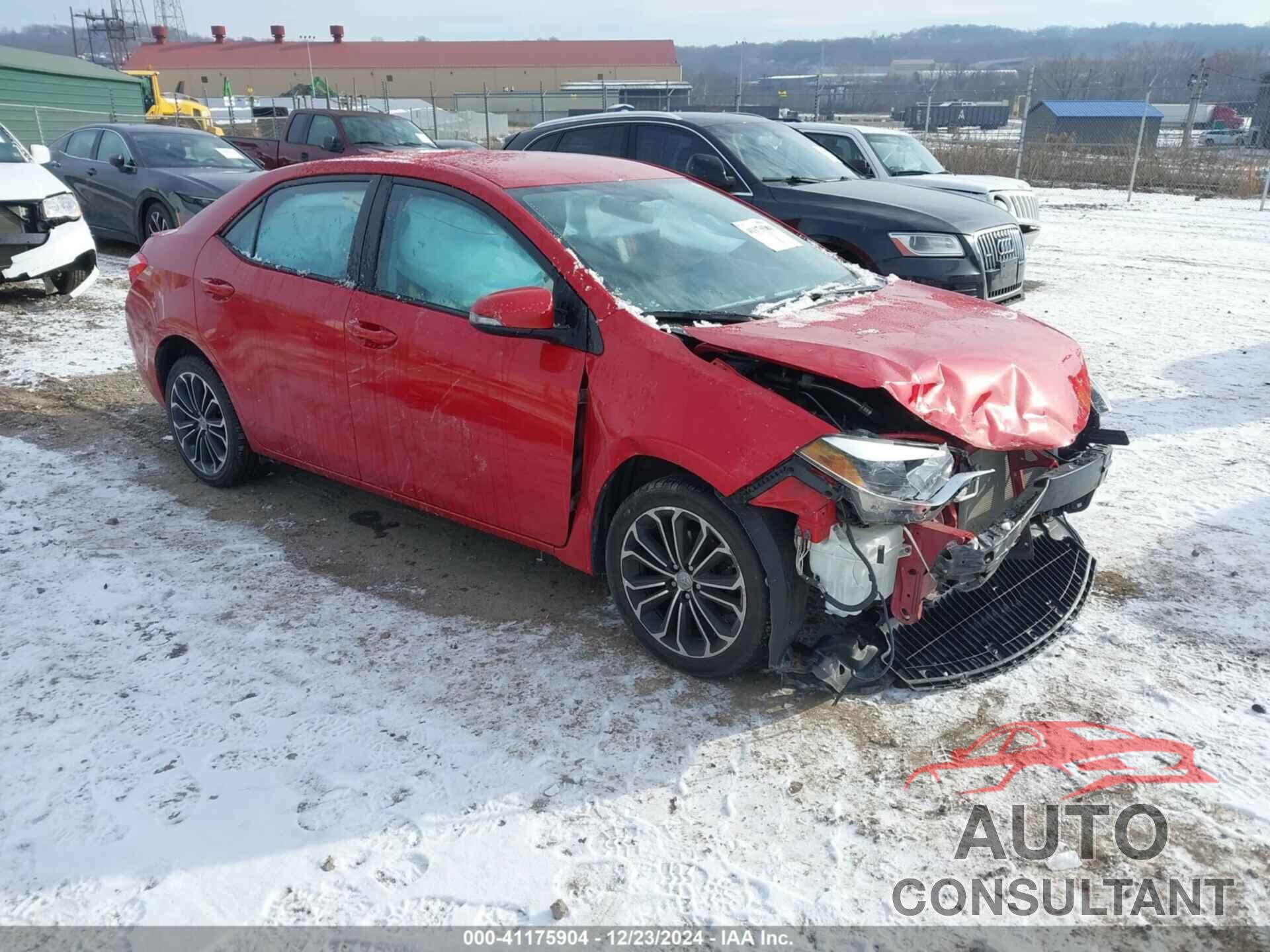 TOYOTA COROLLA 2015 - 2T1BURHE2FC249089