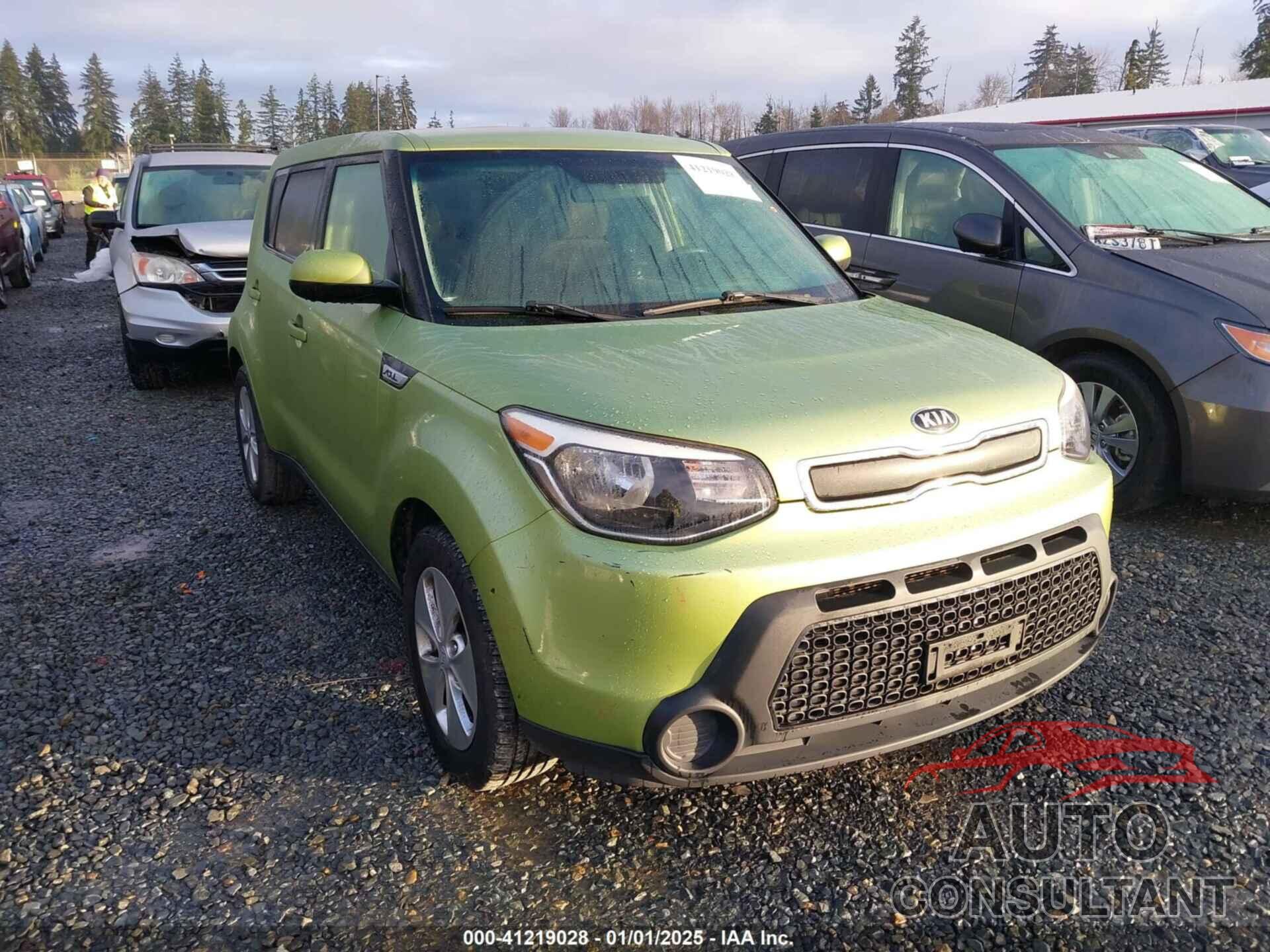 KIA SOUL 2015 - KNDJN2A25F7800780