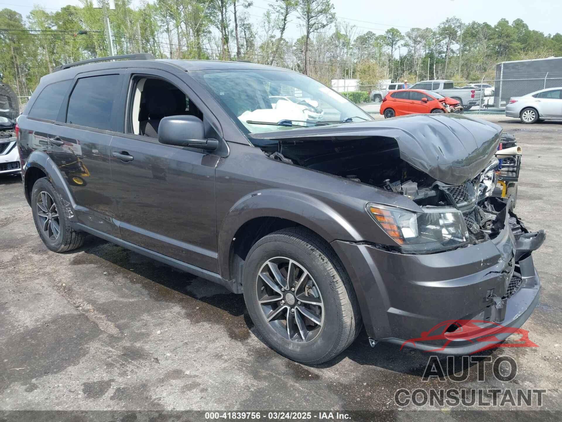 DODGE JOURNEY 2017 - 3C4PDCAB8HT599880