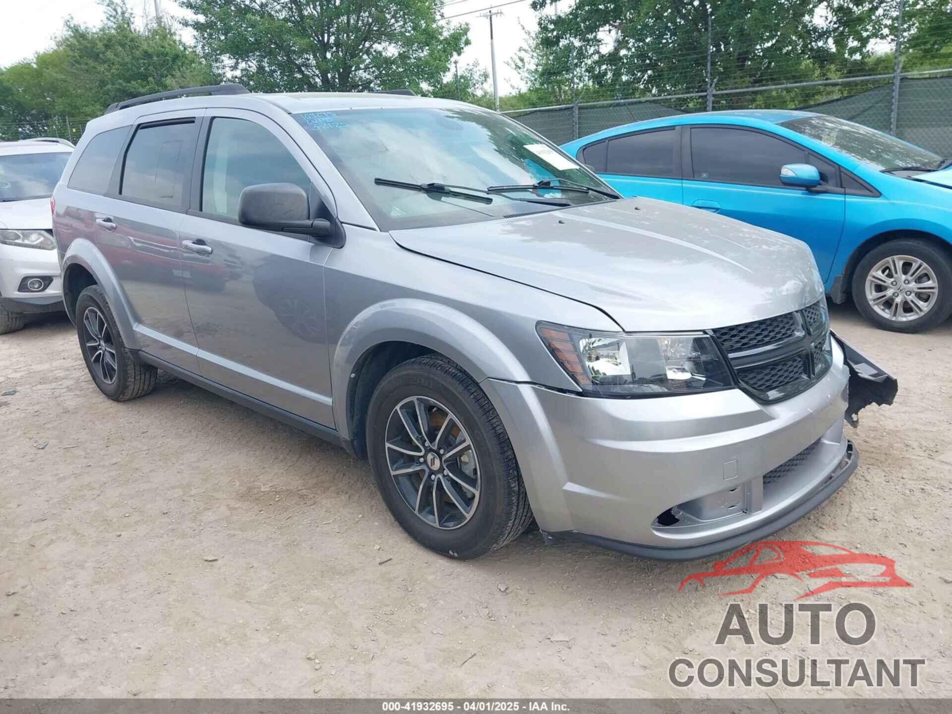DODGE JOURNEY 2018 - 3C4PDCAB9JT428125
