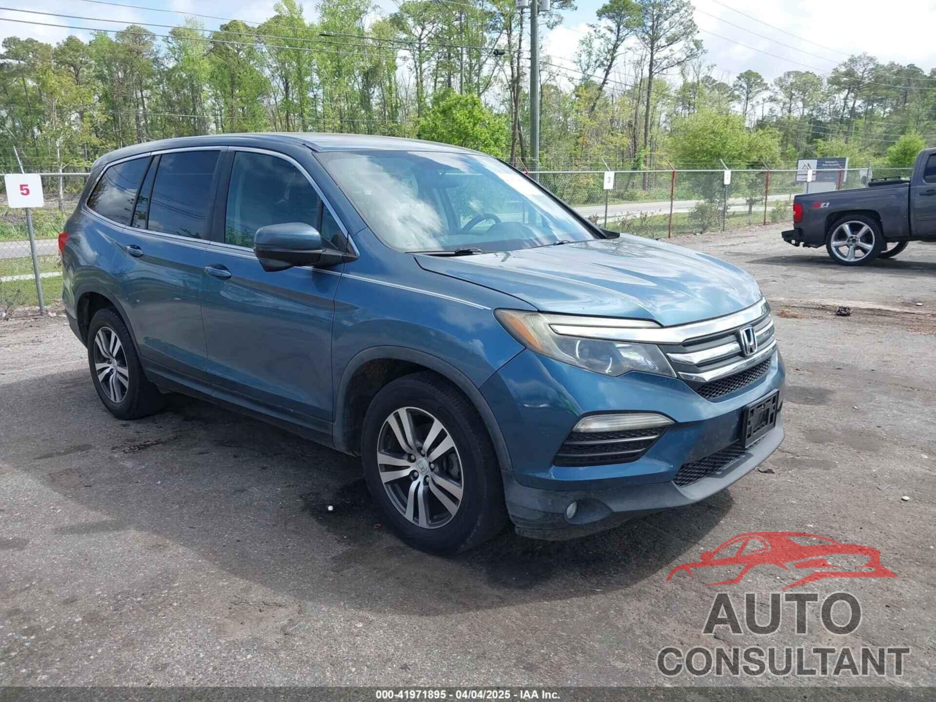 HONDA PILOT 2016 - 5FNYF5H33GB035219